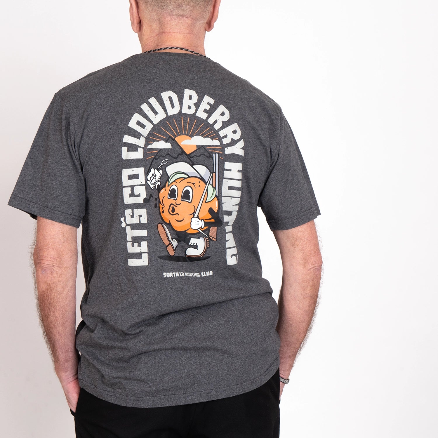 CLOUDBERRY T-SHIRT - CHARCOAL