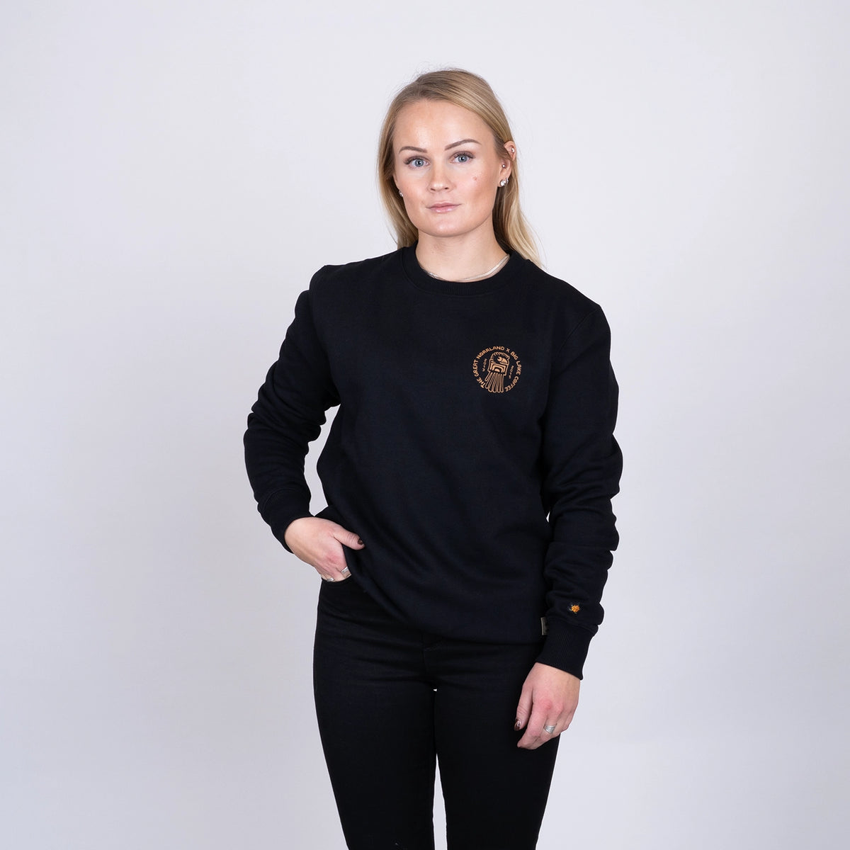 COLLAB CREWNECK - BLC BLACK