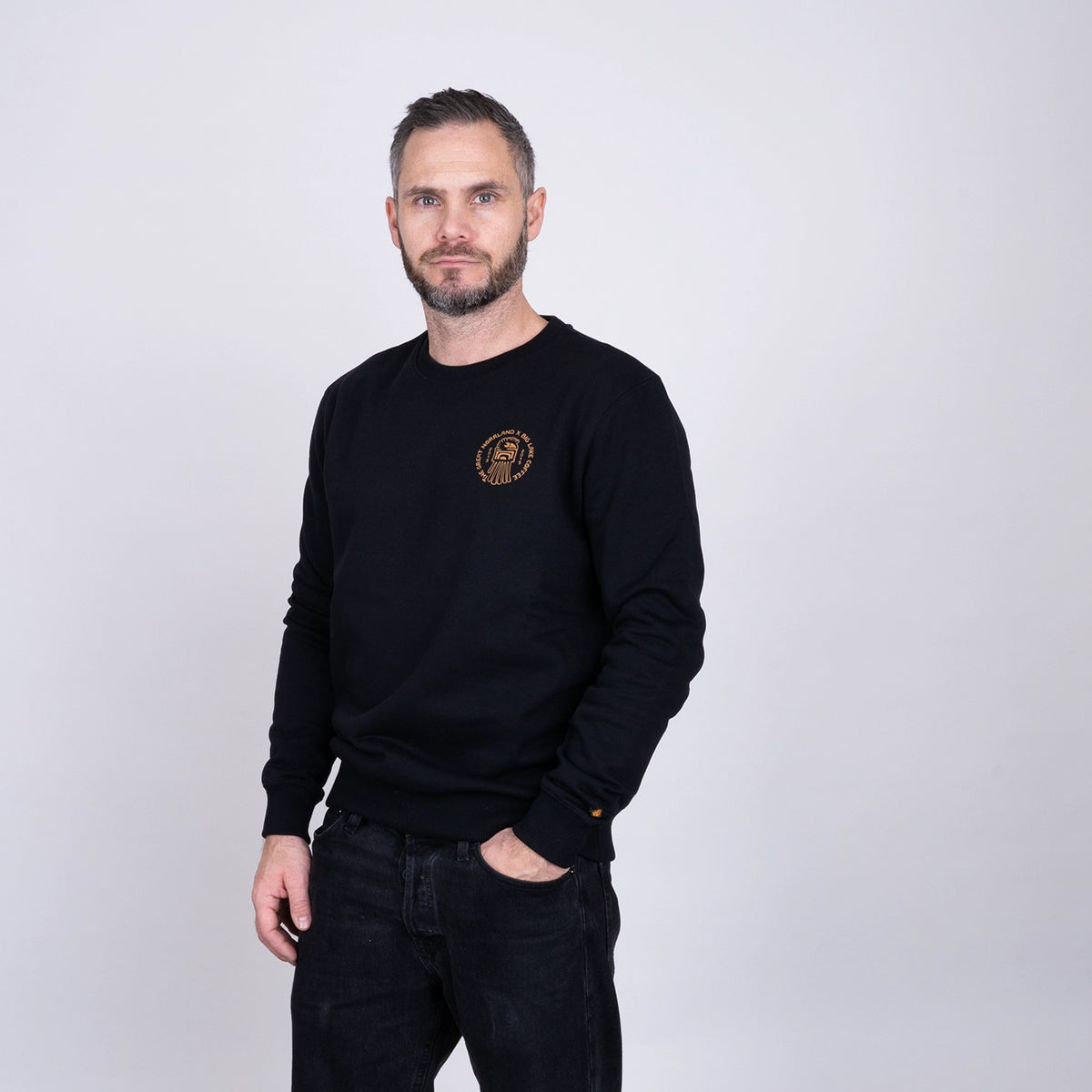 COLLAB CREWNECK - BLC BLACK