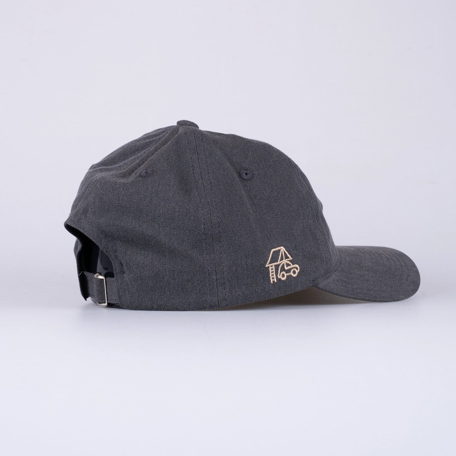 COLLAB DAD CAP - TKT PEACHED BLACK