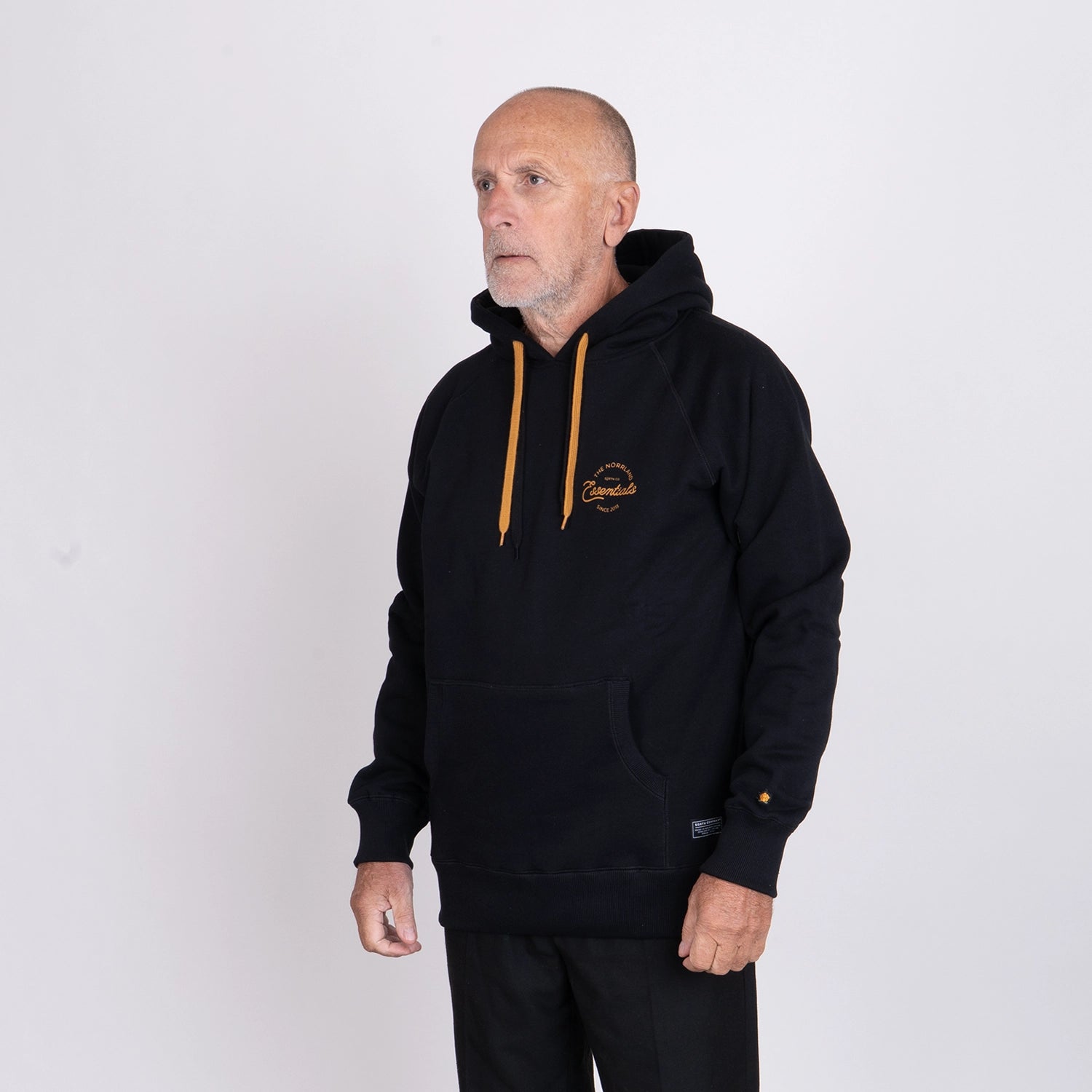 ESSENTIALS HOODIE - BLACK