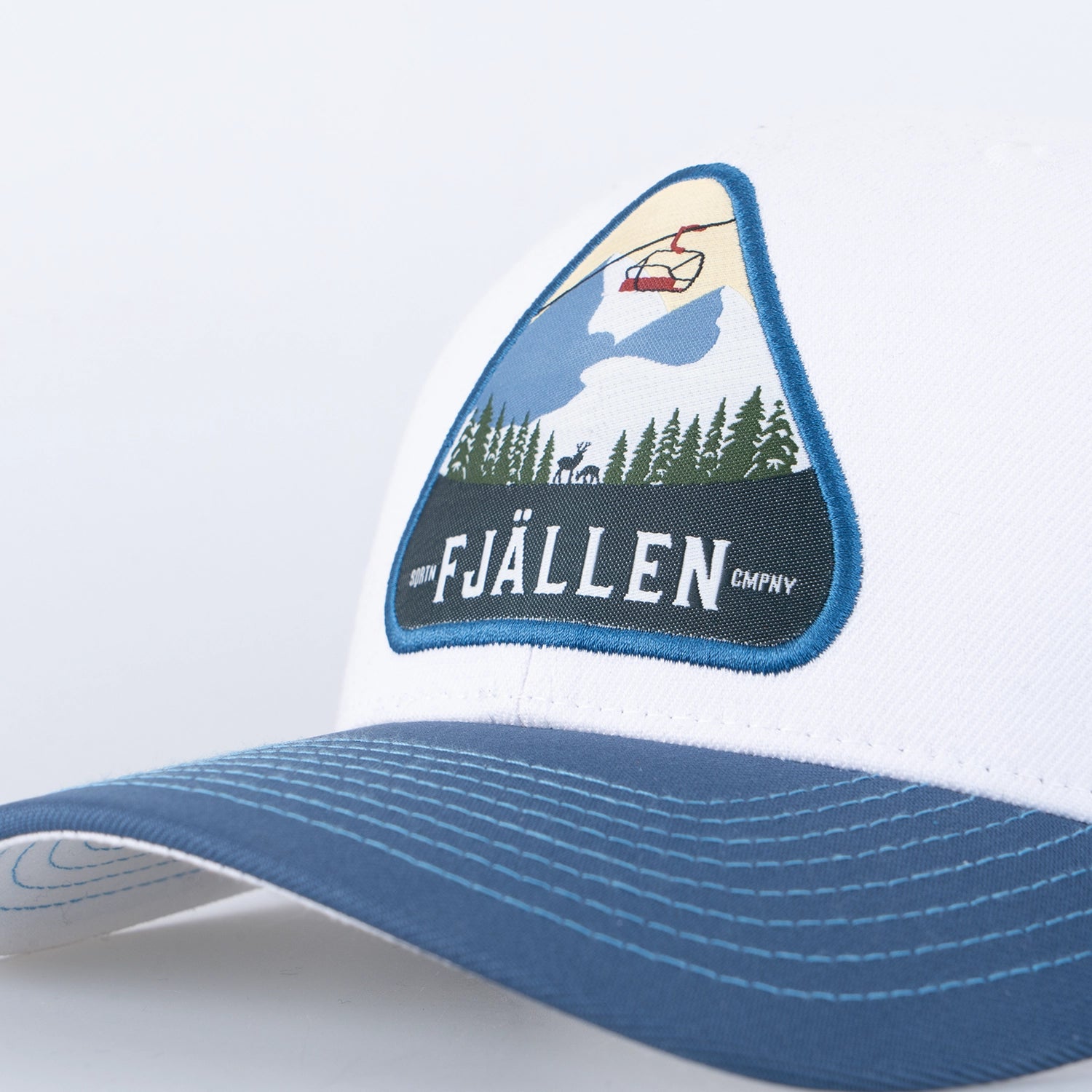 GONDOLEN TRUCKER LOW CAP - WHITE