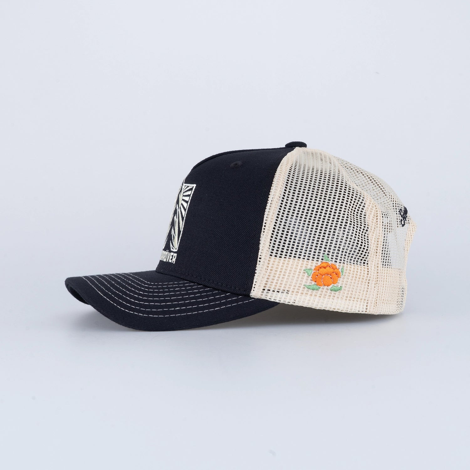 GRANEN TRUCKER KEPS - HOOKED BLACK