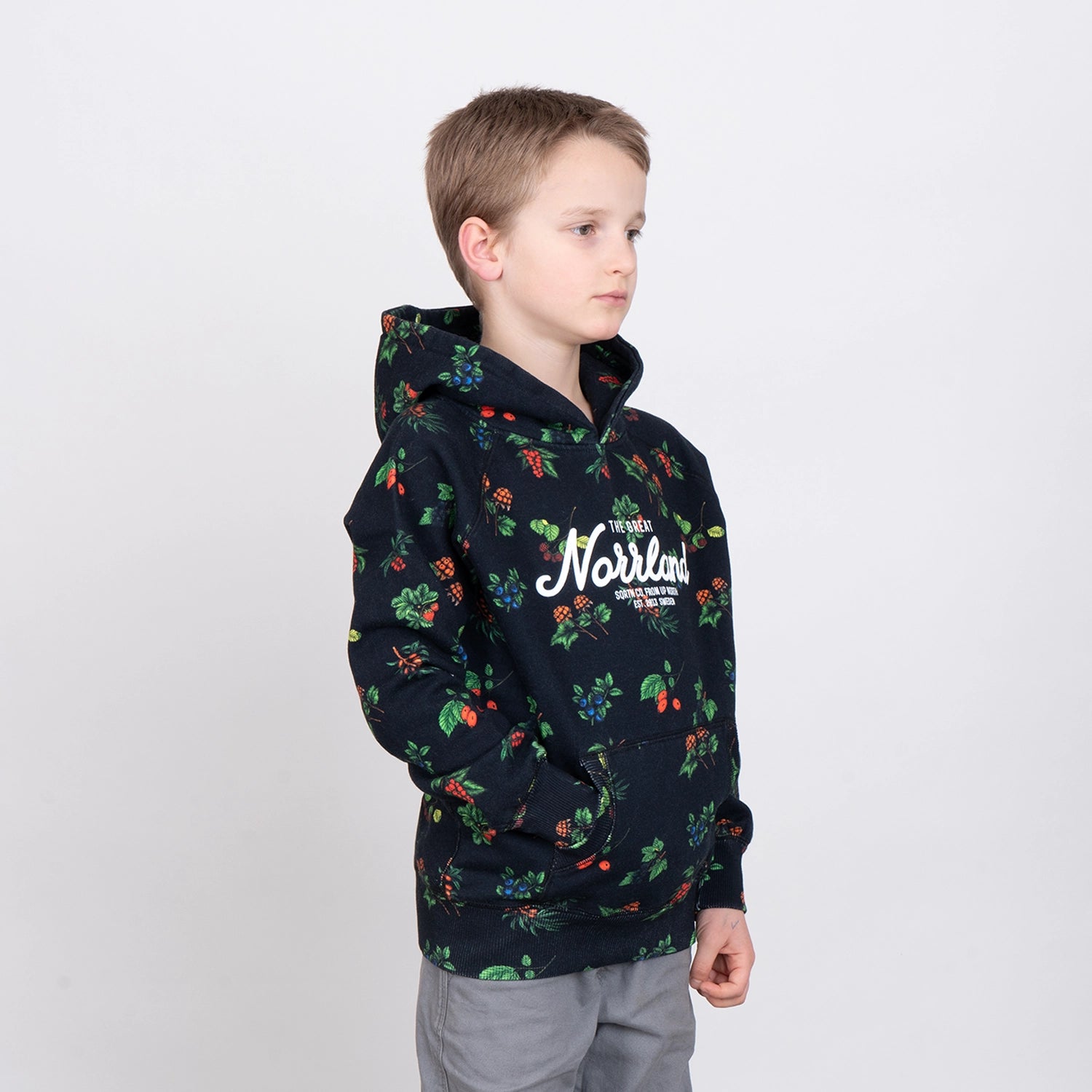 GREAT NORRLAND HOODIE - BERRY BLACK