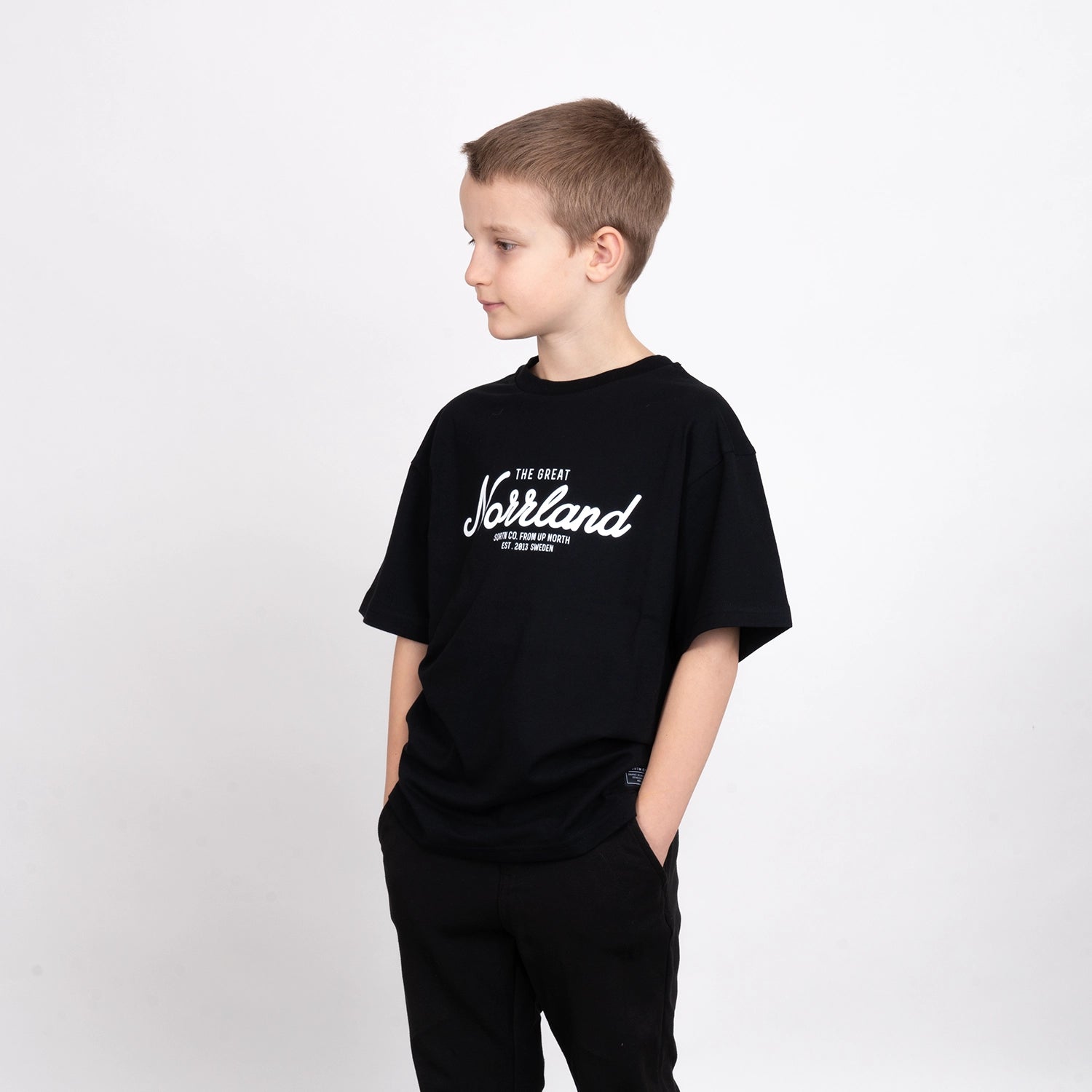 GREAT NORRLAND T-SHIRT - BLACK