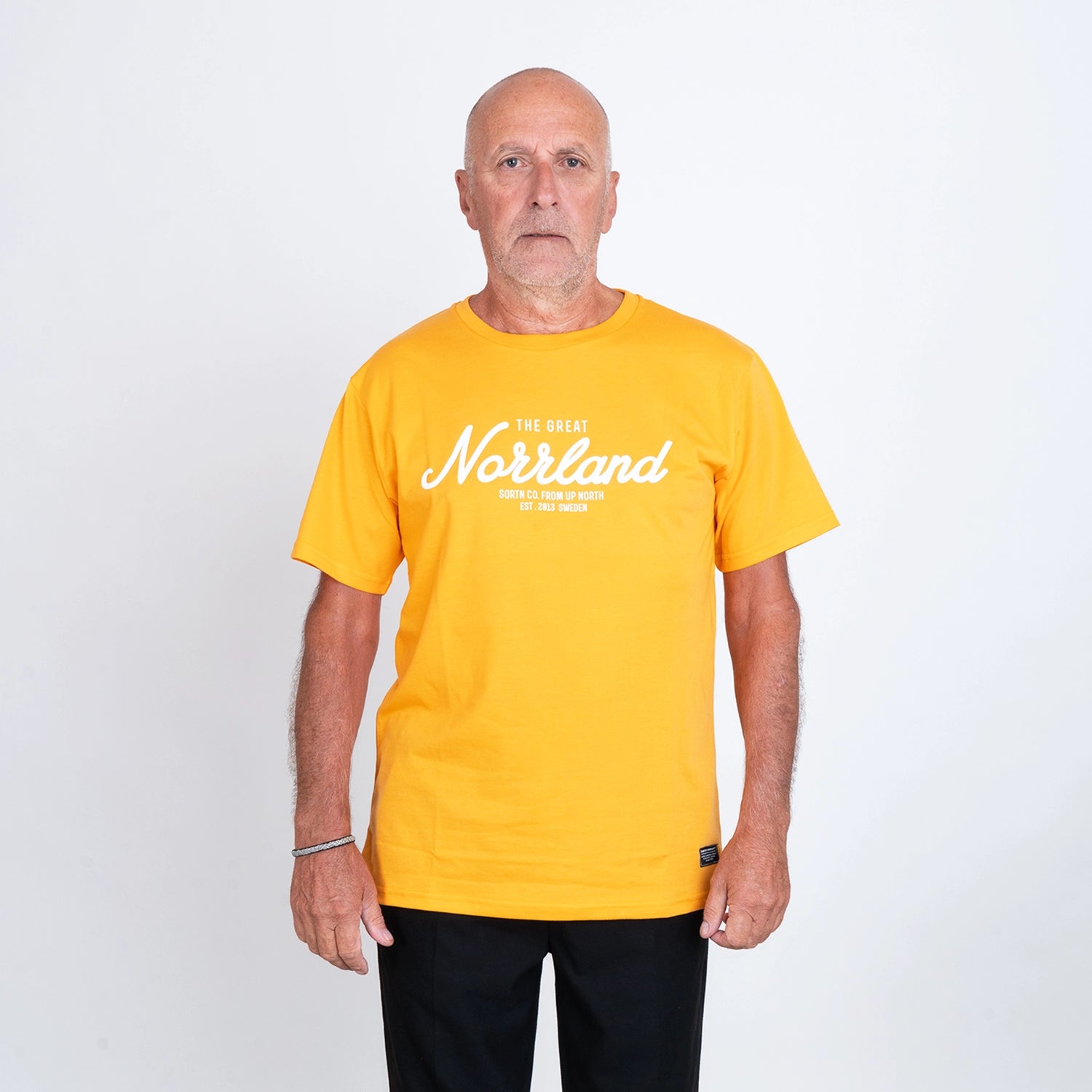 GREAT NORRLAND T-SHIRT - CHEDDAR
