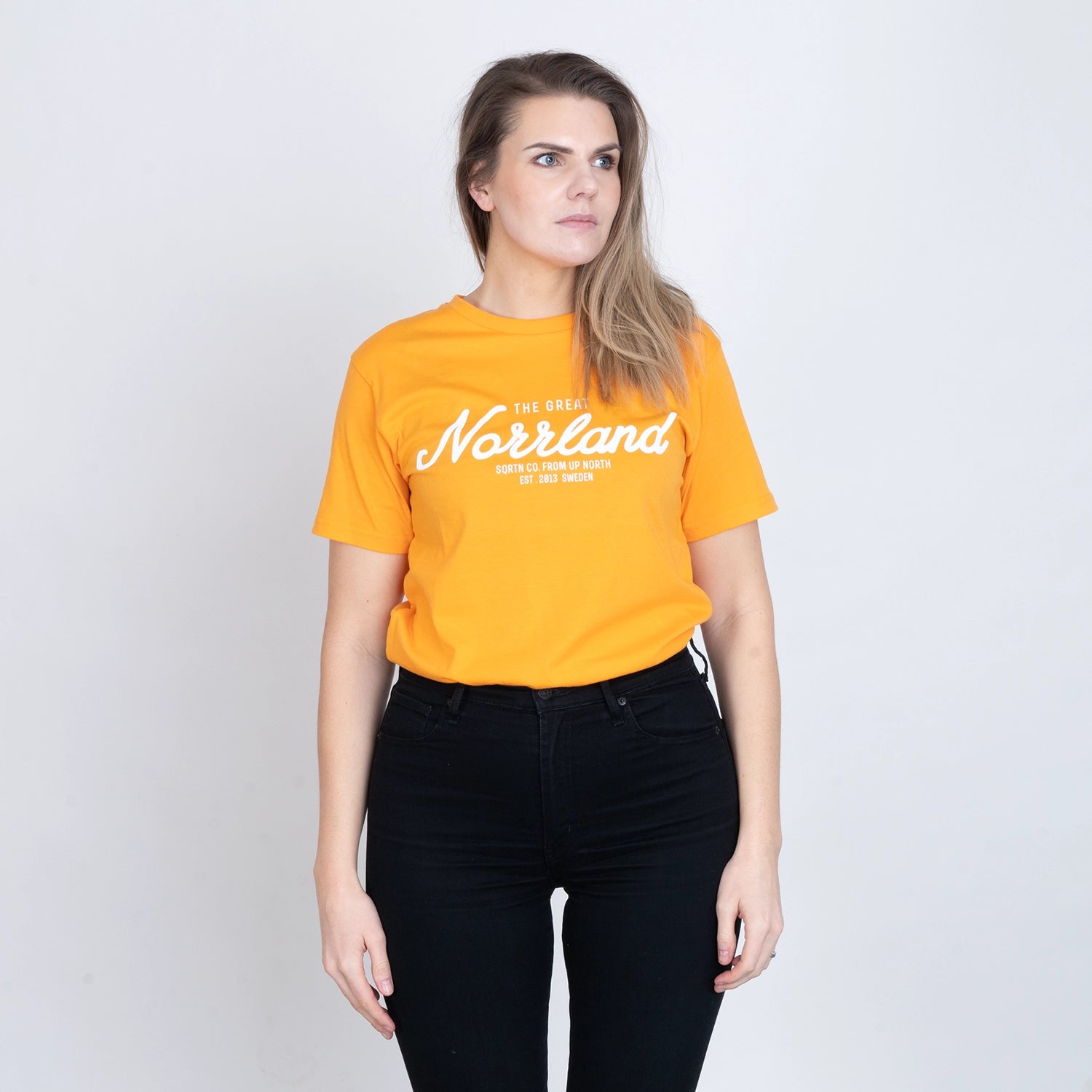 GREAT NORRLAND T-SHIRT - CHEDDAR