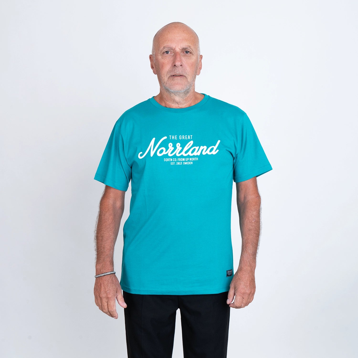 GREAT NORRLAND T-SHIRT - TROPICAL BLUE