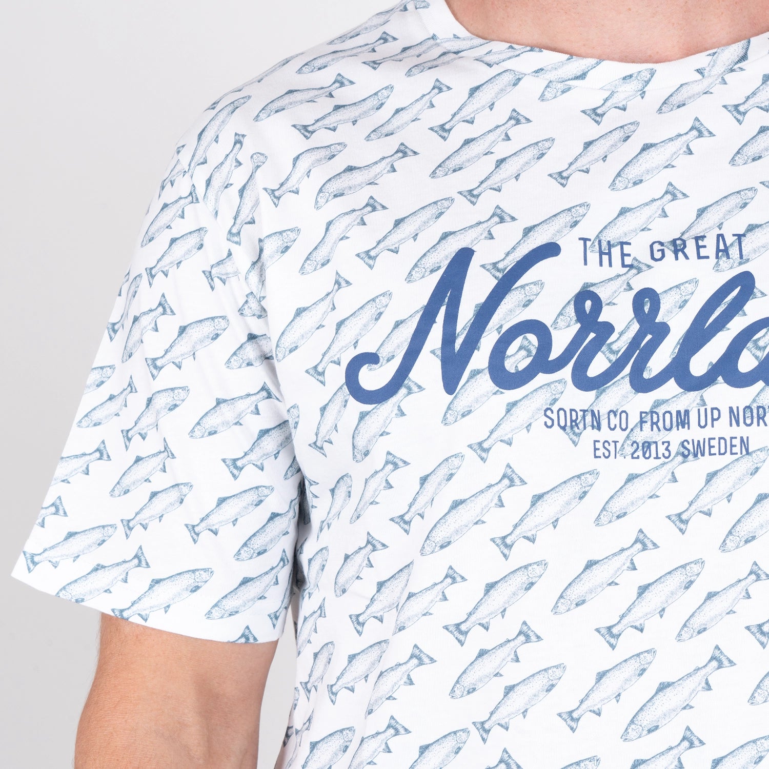 GREAT NORRLAND T-SHIRT - HAVSÖRING WHITE