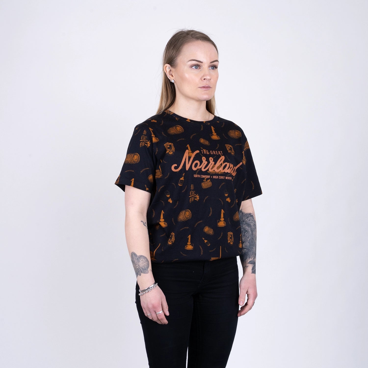 GREAT NORRLAND T-SHIRT - HCW BLACK