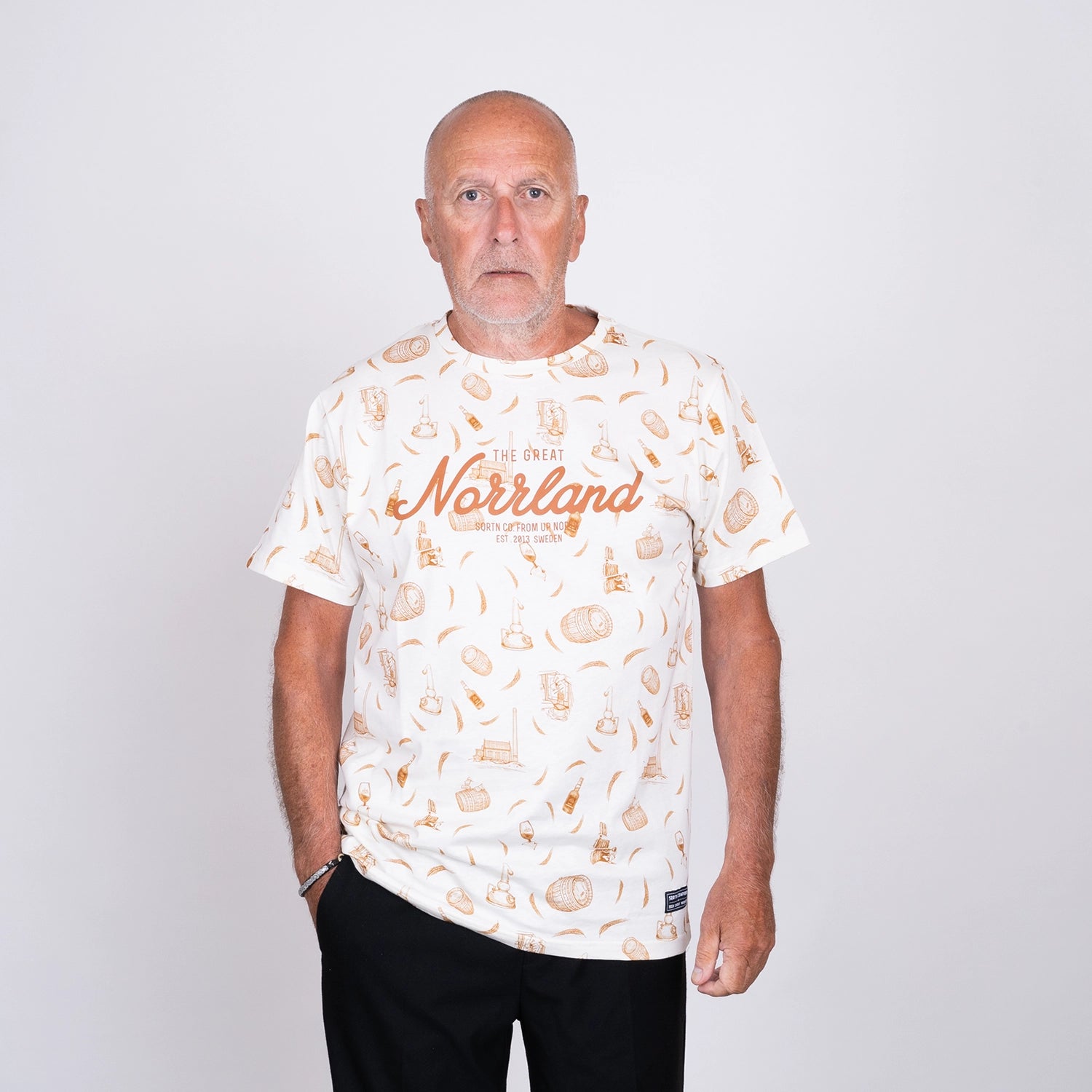 GREAT NORRLAND T-SHIRT - HCW NATURAL COTTON
