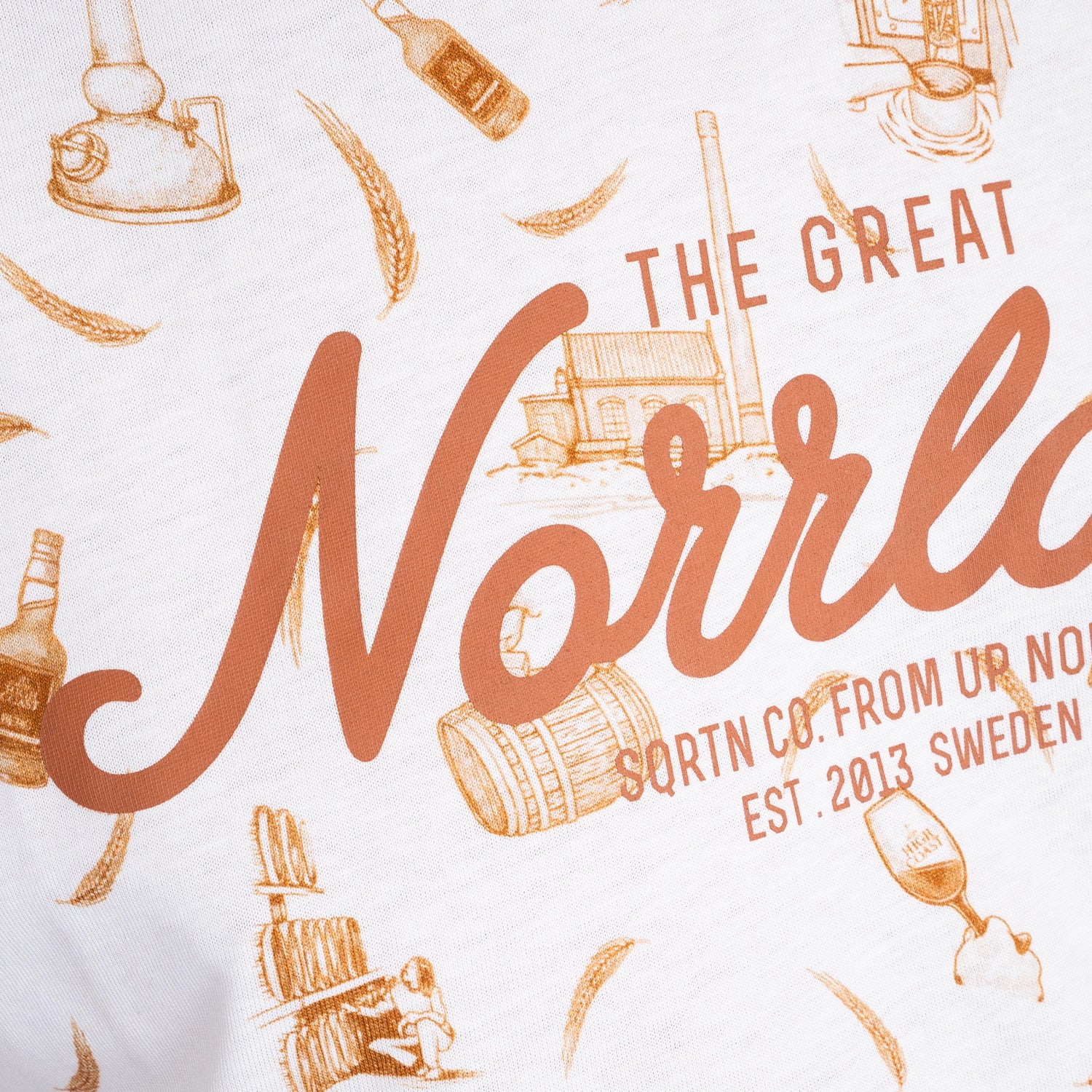 GREAT NORRLAND T-SHIRT - HCW NATURAL COTTON