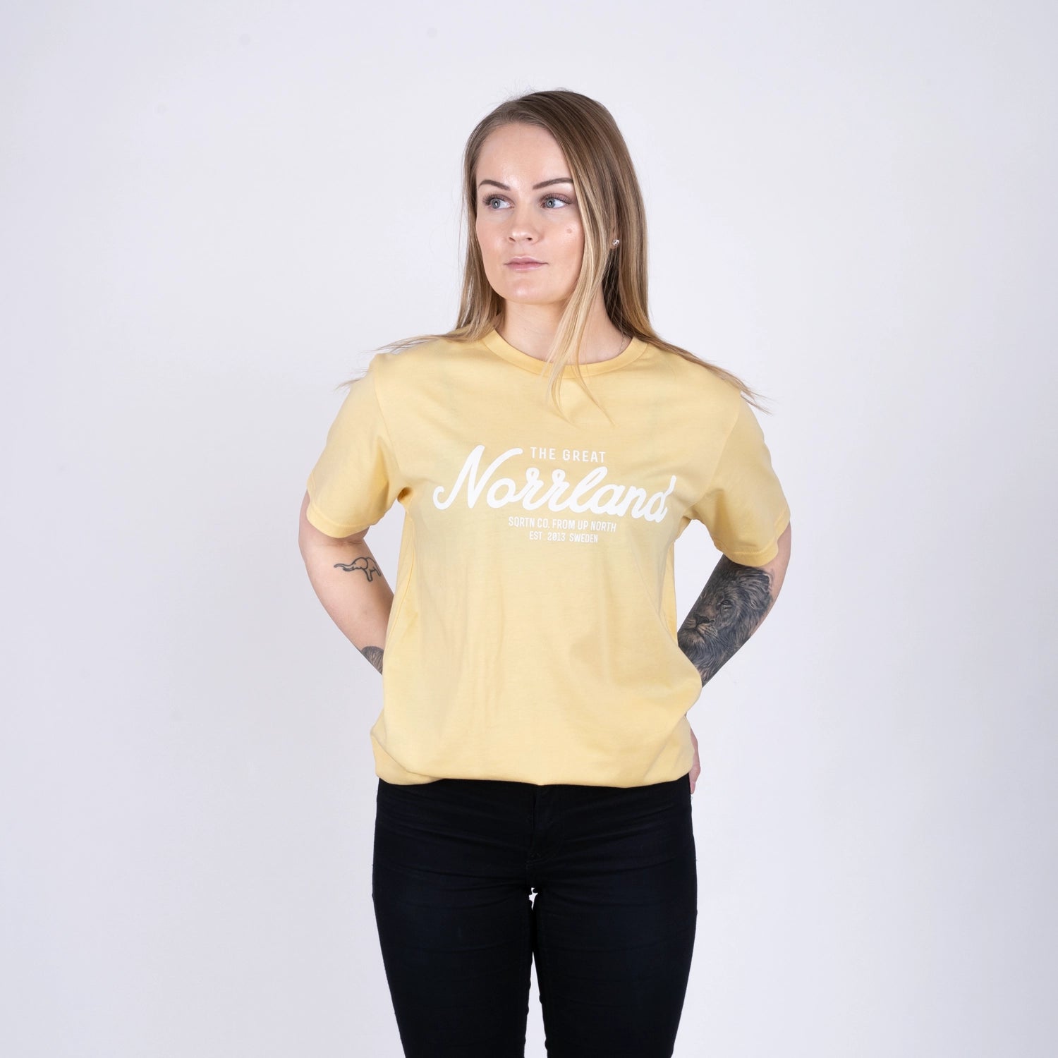 GREAT NORRLAND T-SHIRT - CHARCOAL