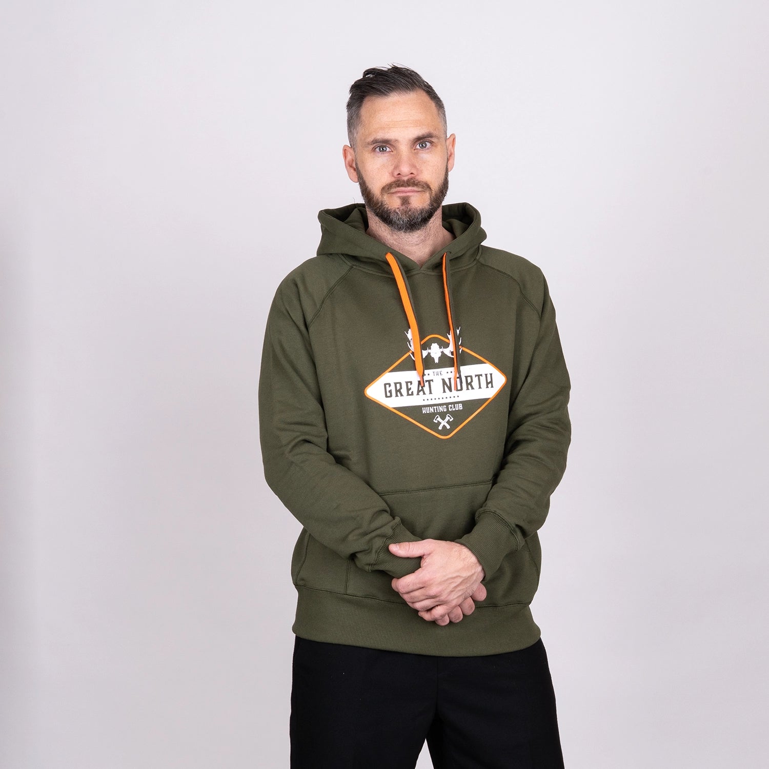 GREAT NORTH HOODIE - RIFLE GREEN