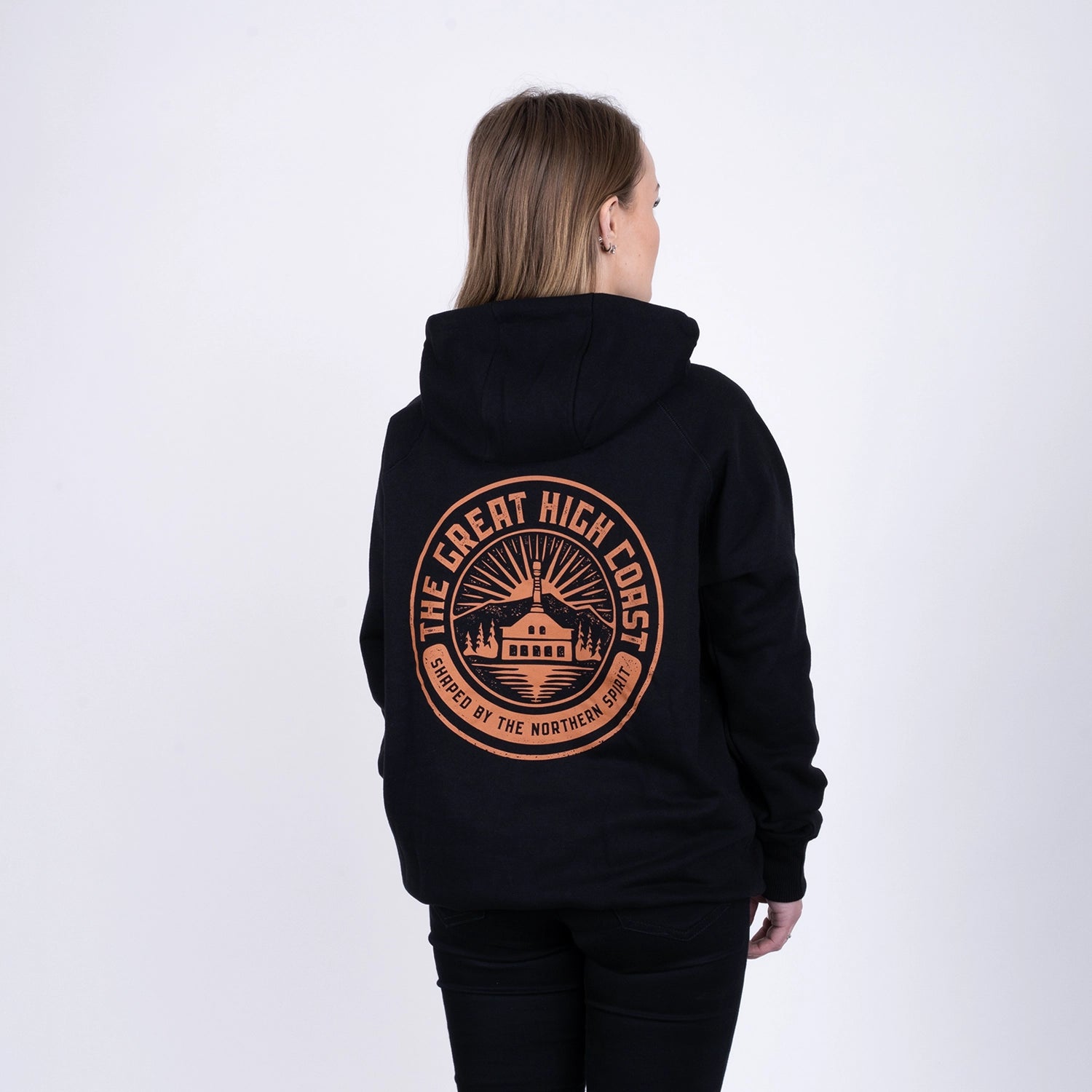HCW COLLAB HOODIE - BLACK