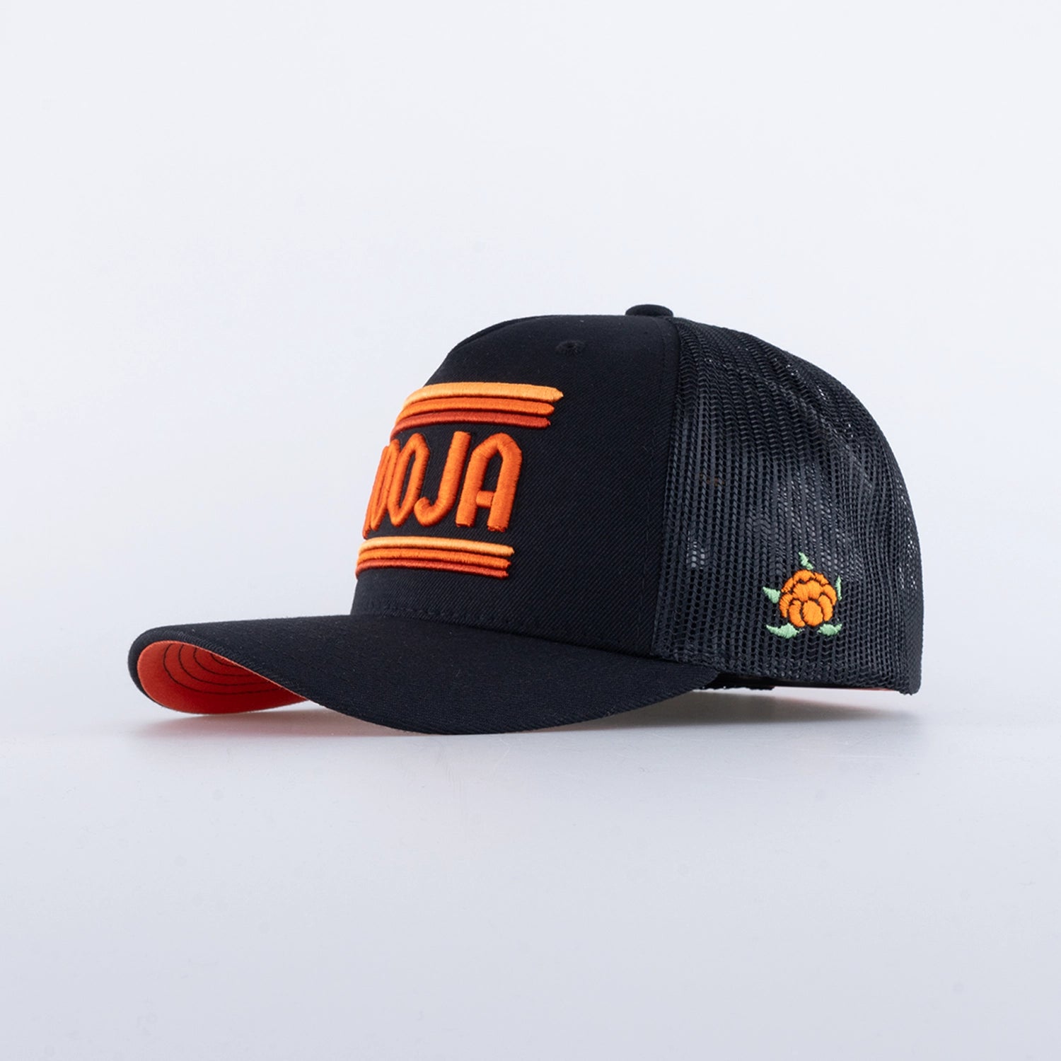 HOOJA TRUCKER CAP - HOOJA BLACK