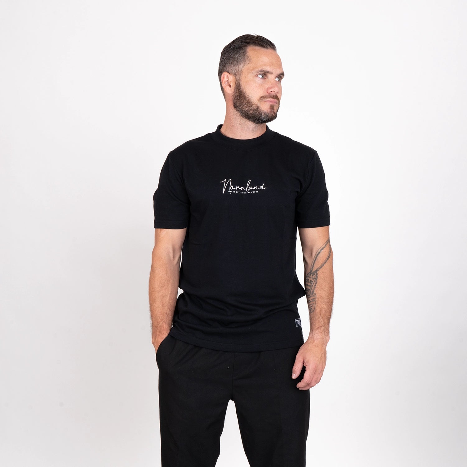 LIFE T-SHIRT - BLACK