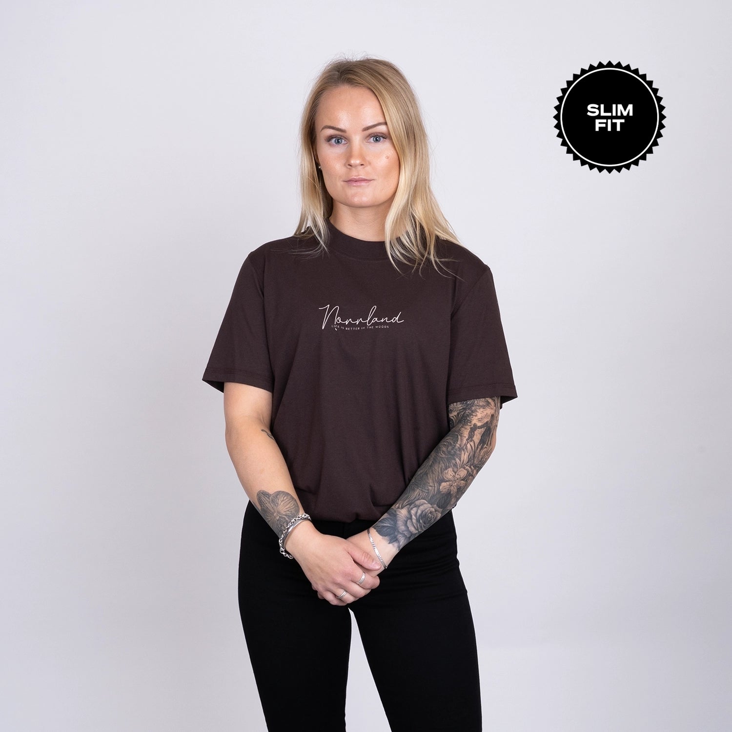 LIFE T-SHIRT - JAVA BROWN