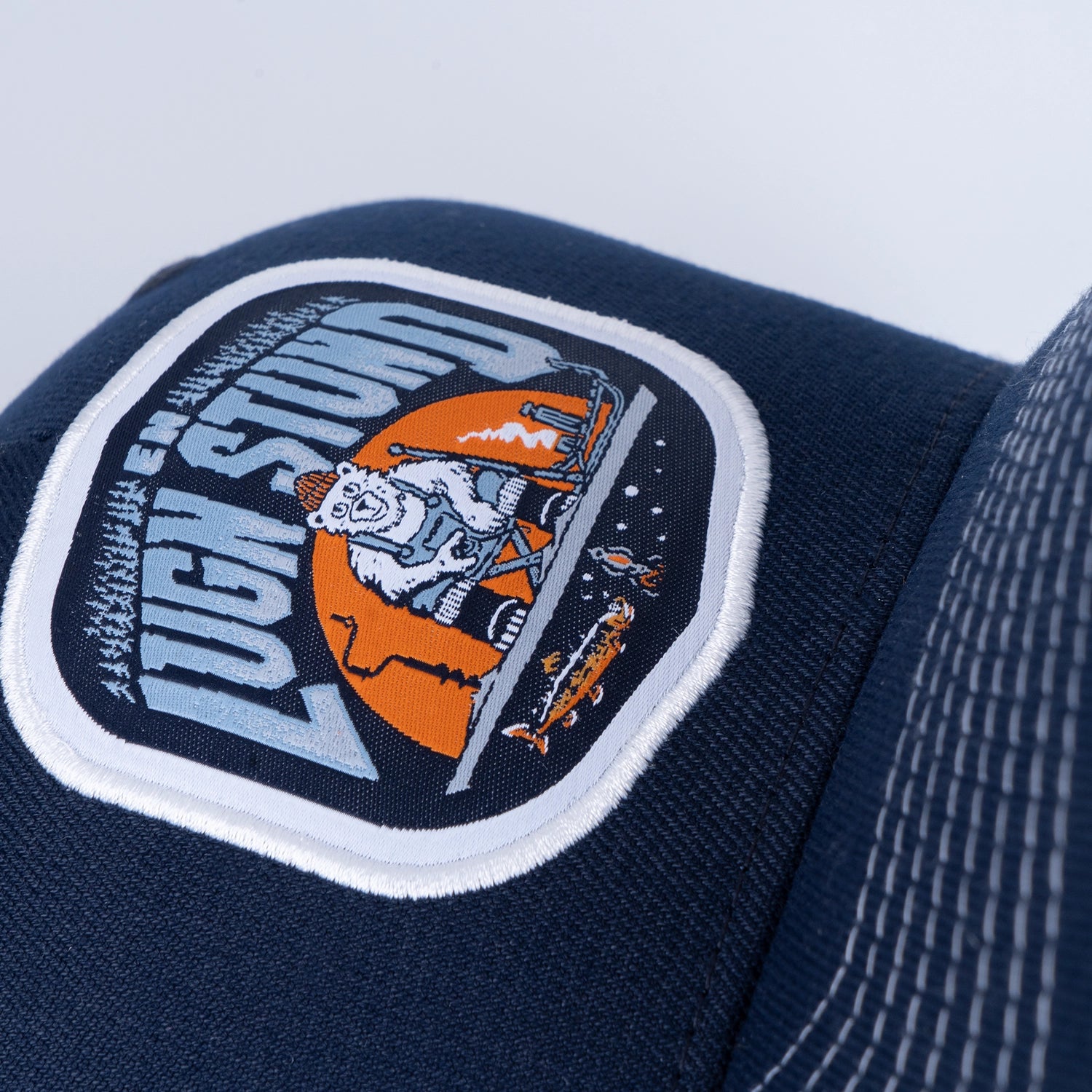 LUGN STUND TRUCKER KEPS - NAVY