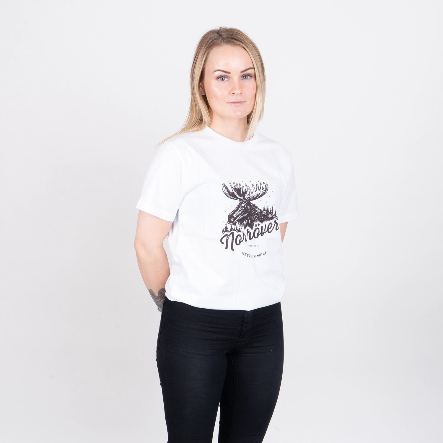 MOOSE T-SHIRT - WHITE
