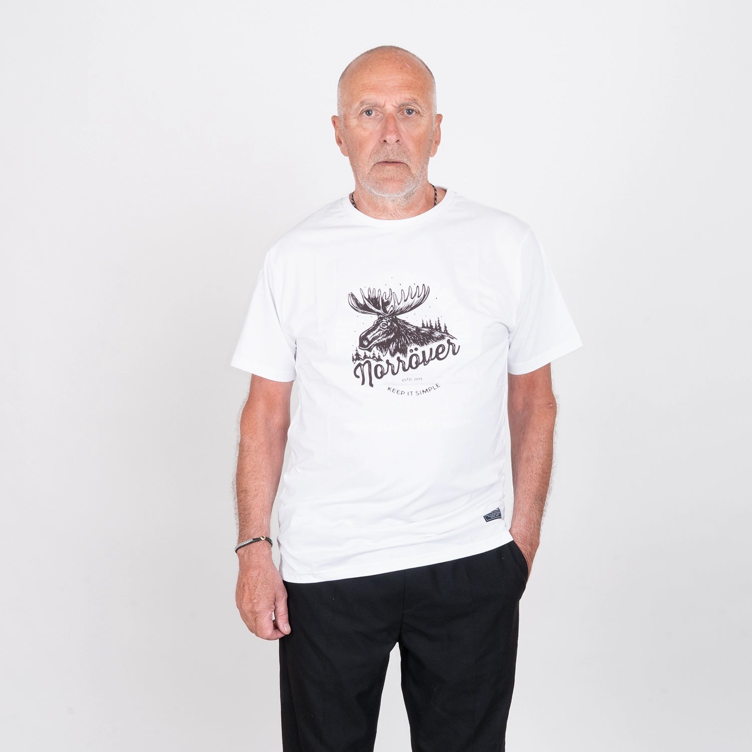 MOOSE T-SHIRT - WHITE