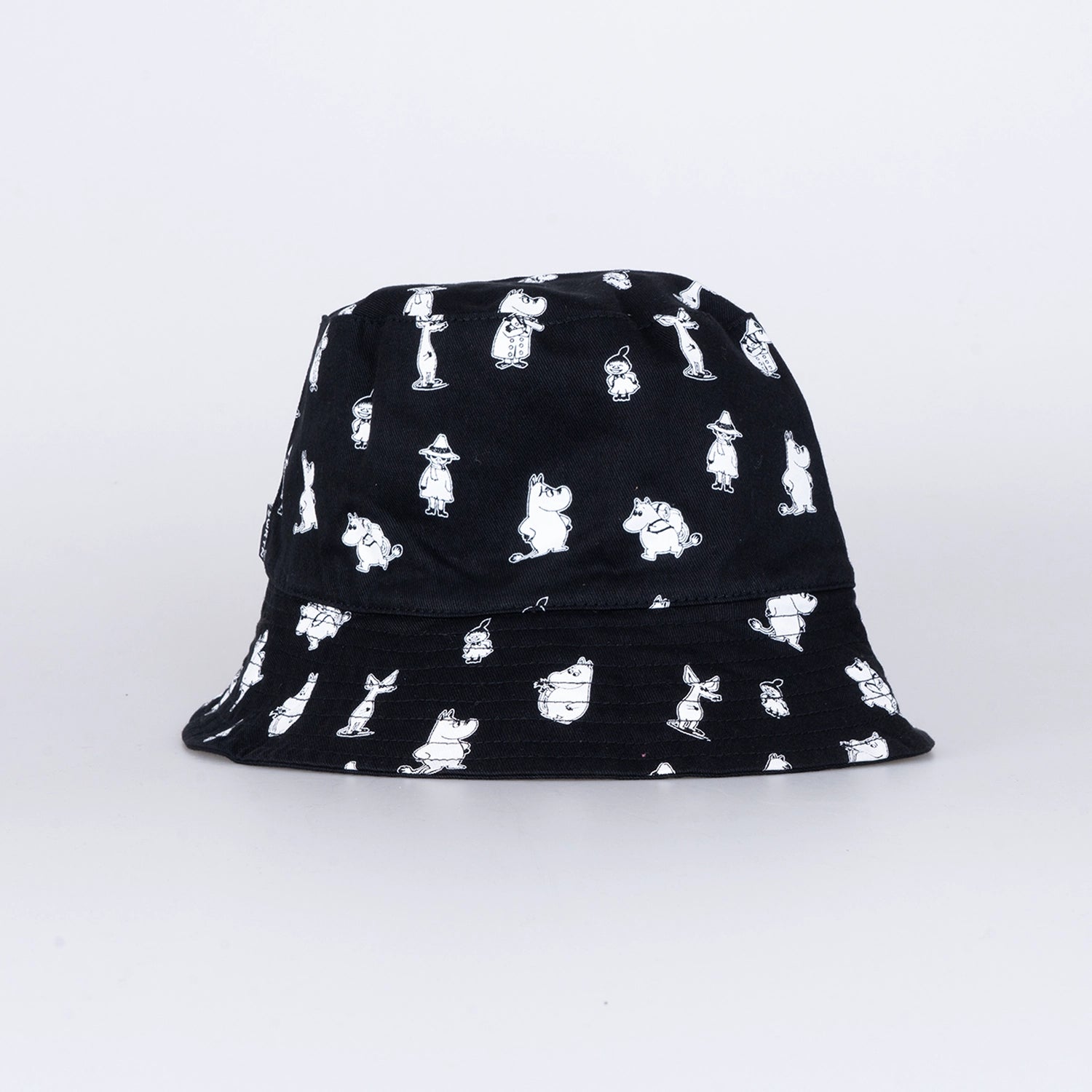 MOOMIN BUCKET HAT - BLACK/WHITE