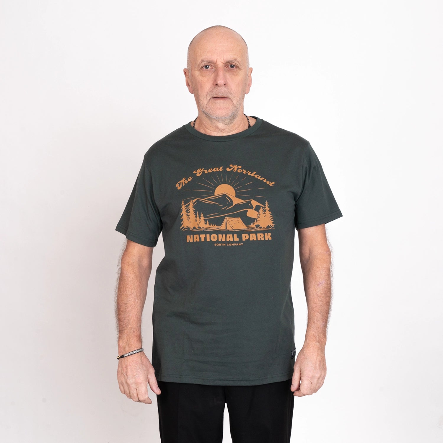 NATIONAL PARK T-SHIRT - DARK OLIVE