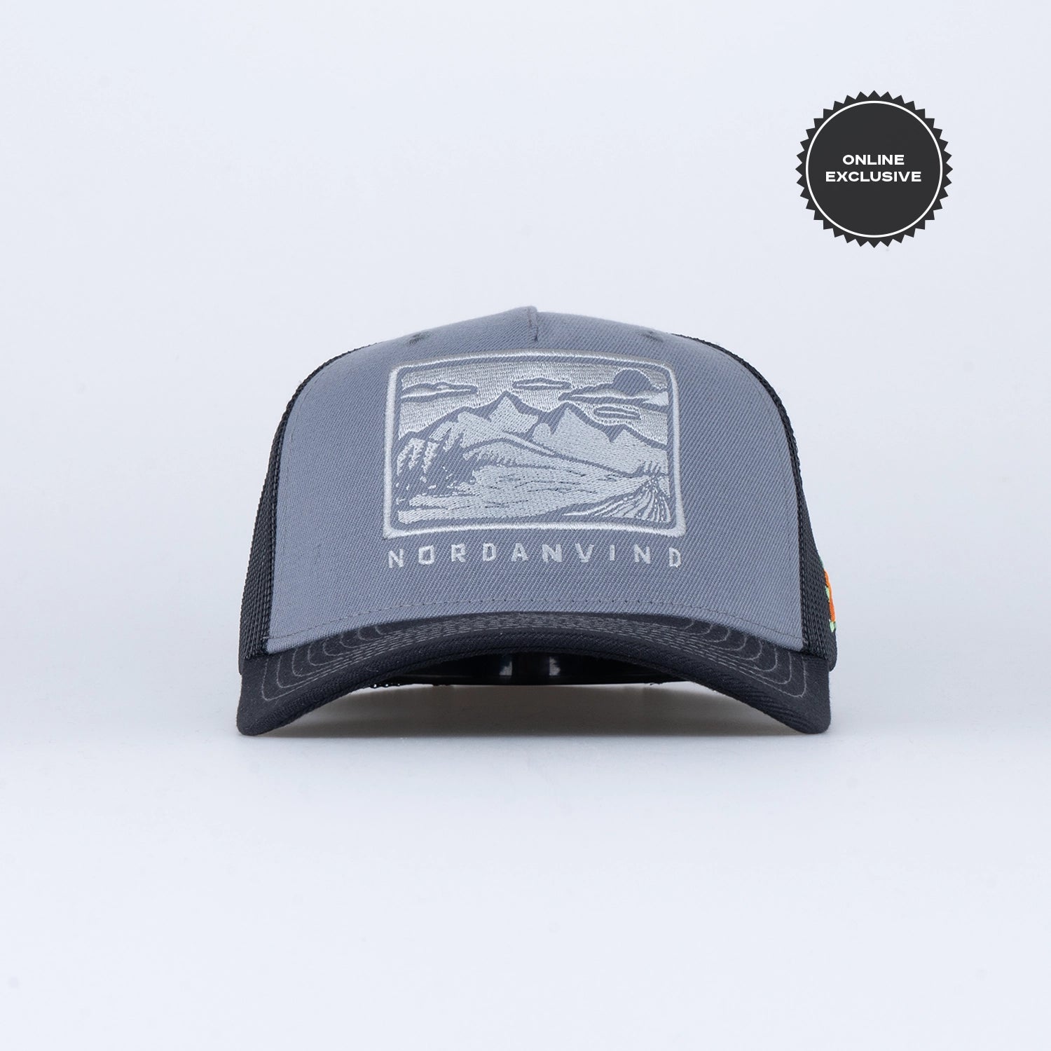 NORDANVIND TRUCKER KEPS - HOOKED DARK GREY