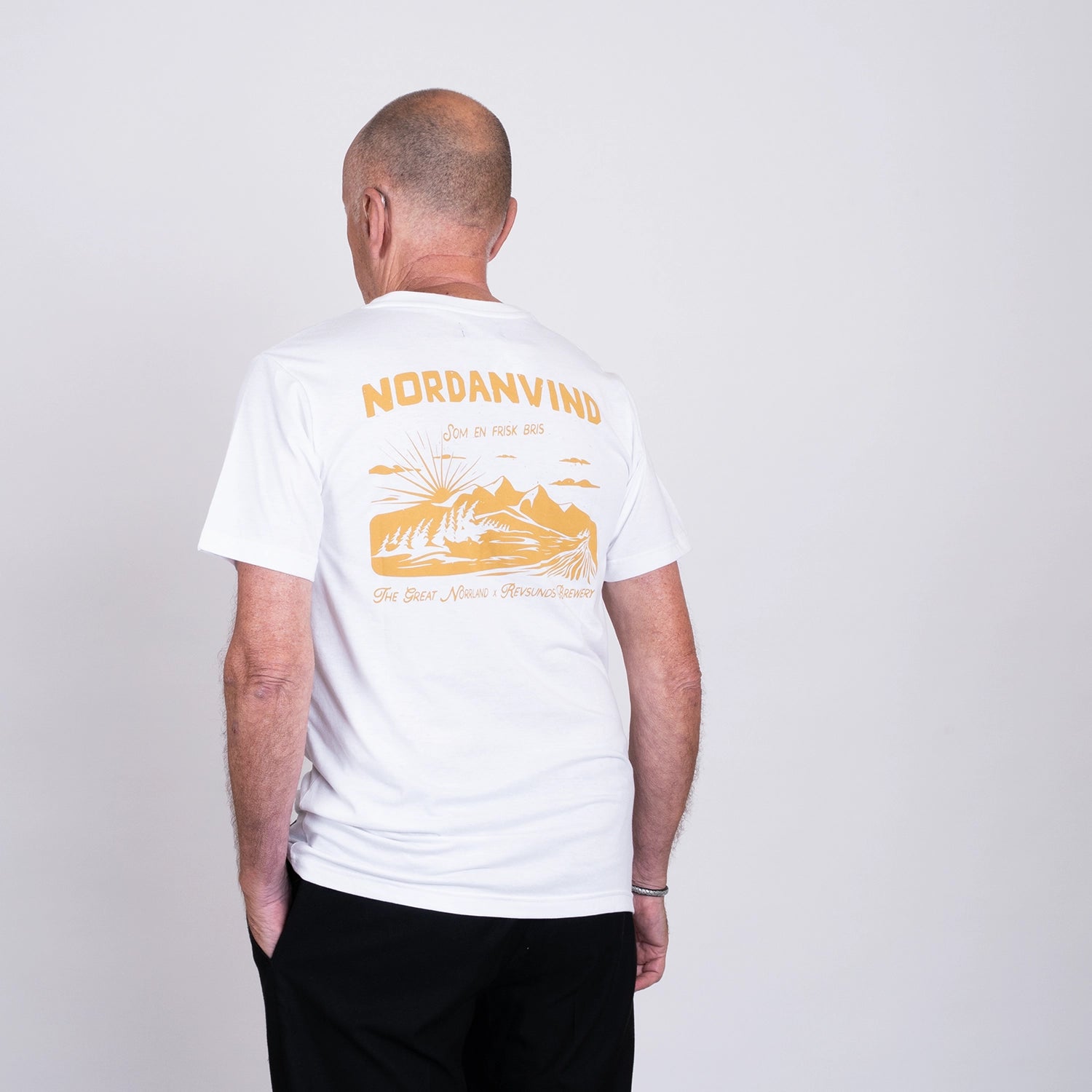 NORDANVIND T-SHIRT - REVSUND WHITE