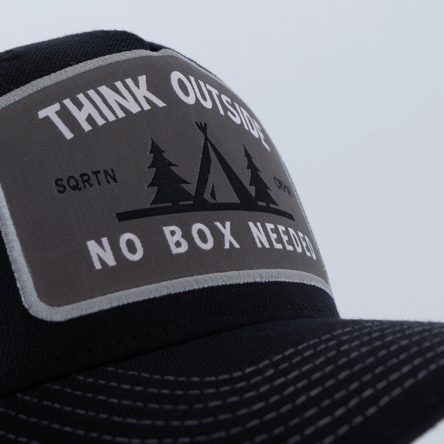 OUTSIDE TRUCKER KEPS - HOOKED BLACK