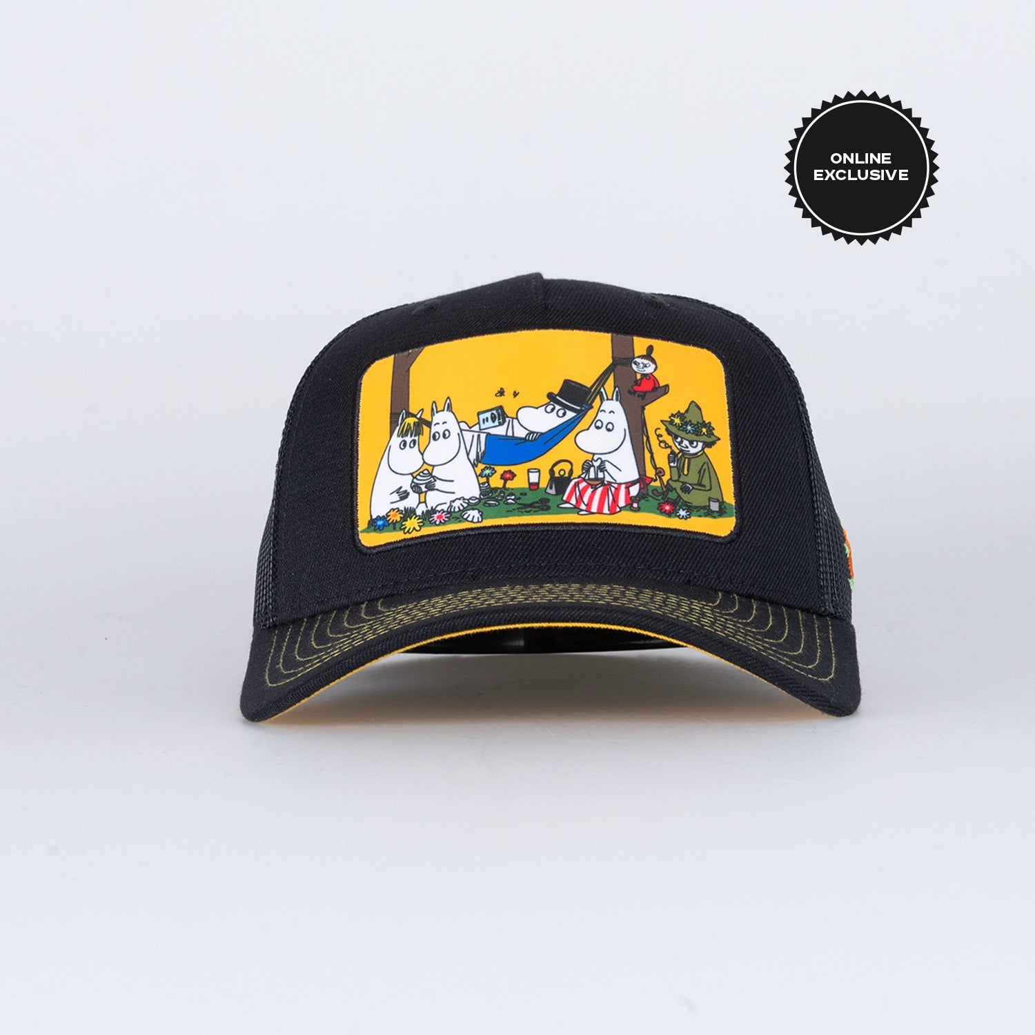 MOOMIN TRUCKER CAP - HOOKED OLIVE