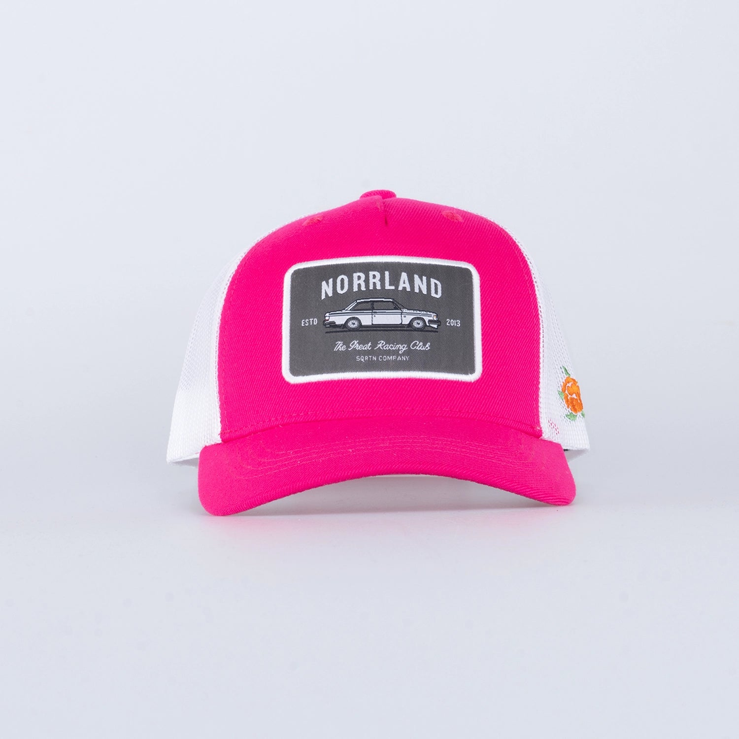 RACING KIDS TRUCKER CAP - HOT PINK – Sqrtn Company