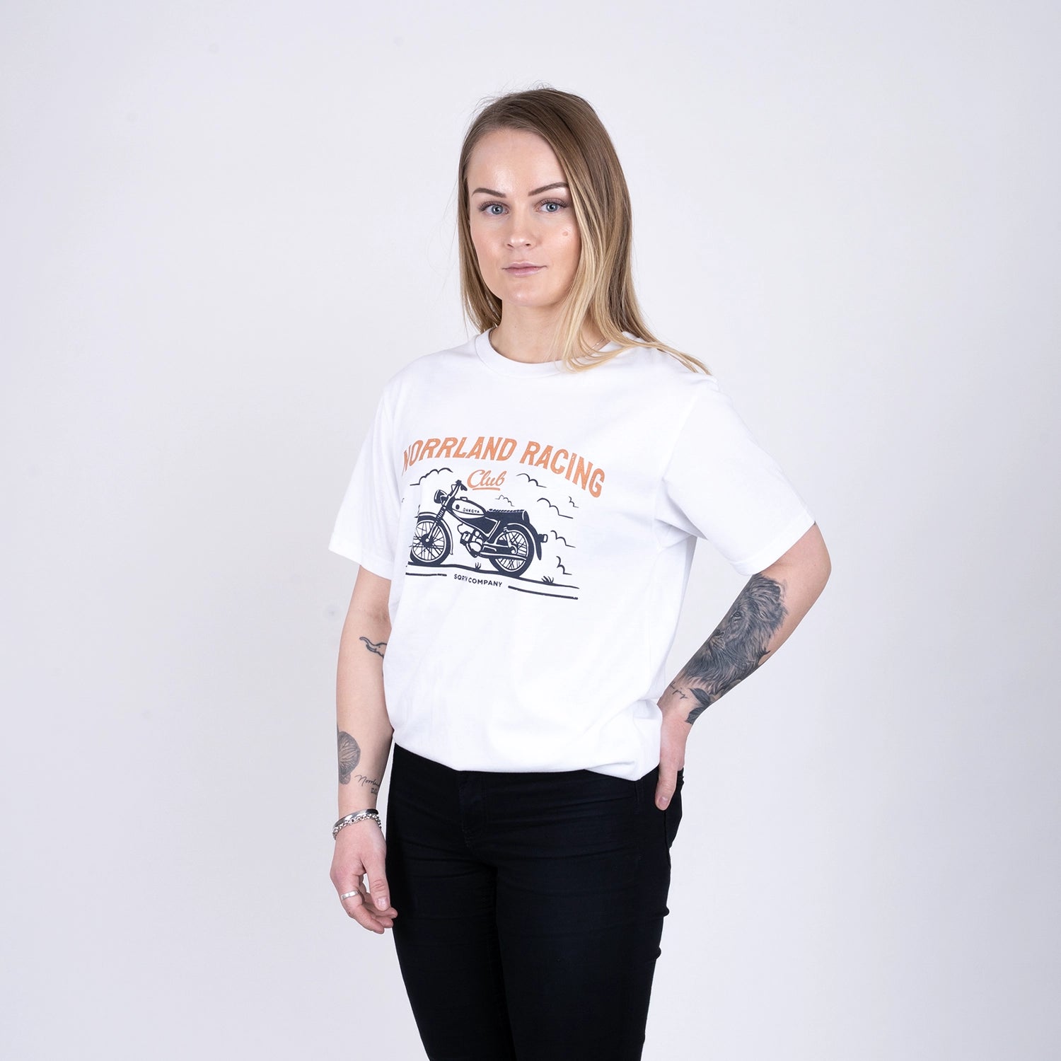 RACING T-SHIRT - WHITE