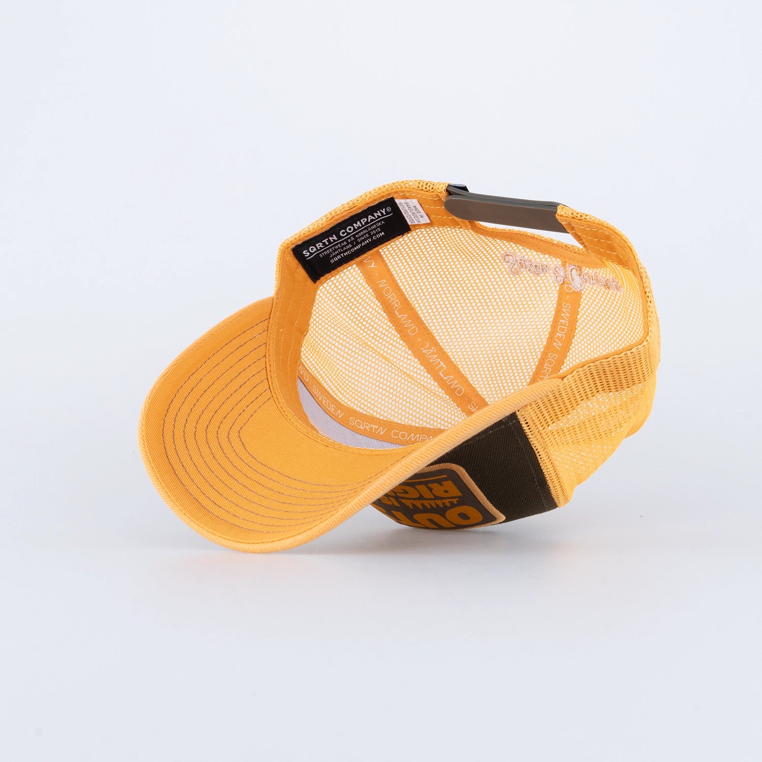 RIGHT SIDE TRUCKER KEPS - HOOKED OLIVE