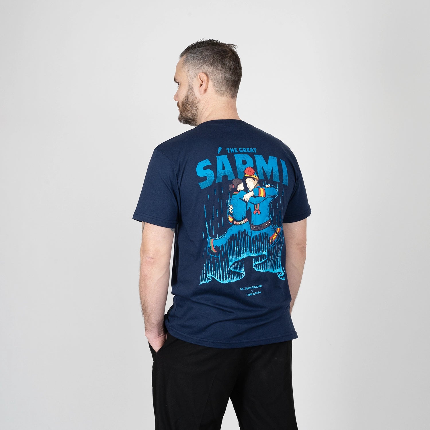 GREAT SÁPMI T-SHIRT - NAVY