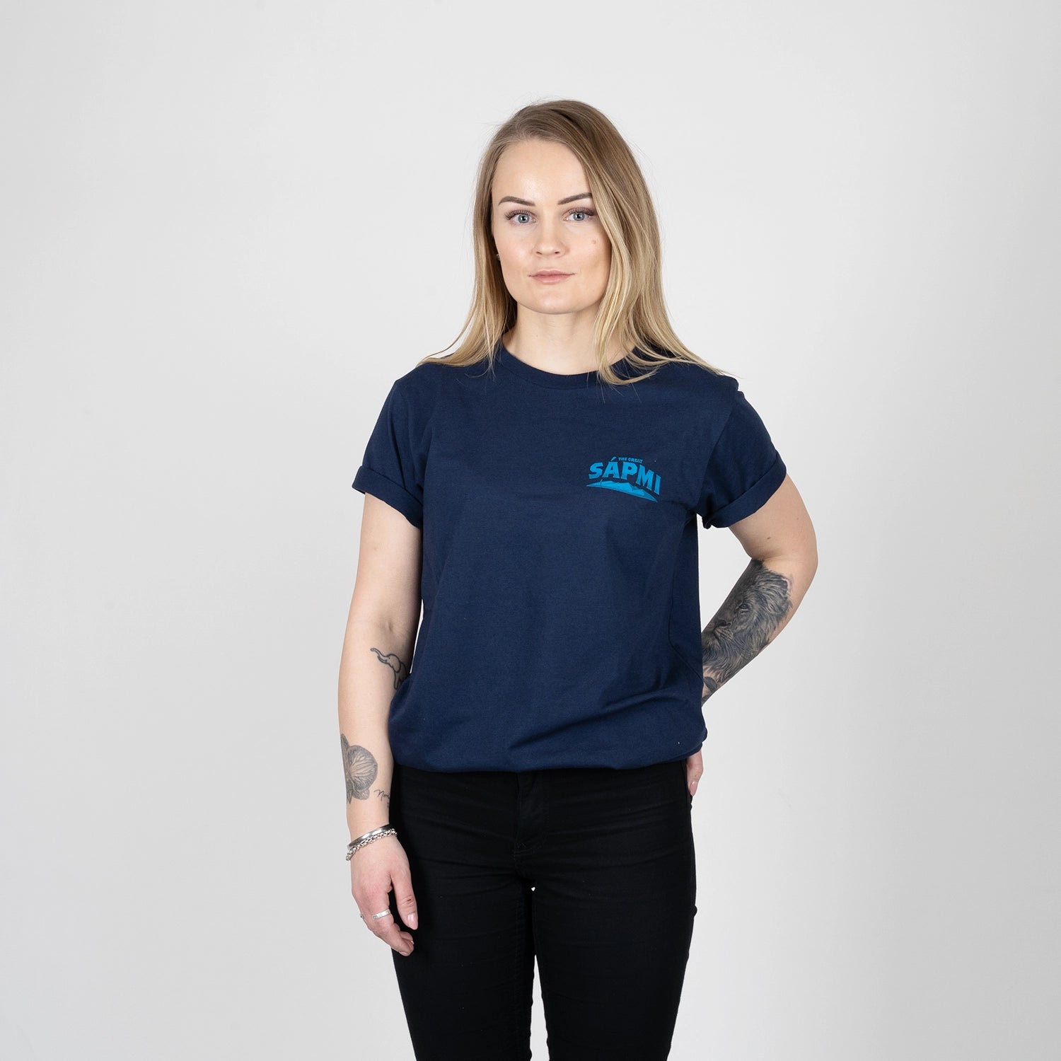 GREAT SÁPMI T-SHIRT - NAVY