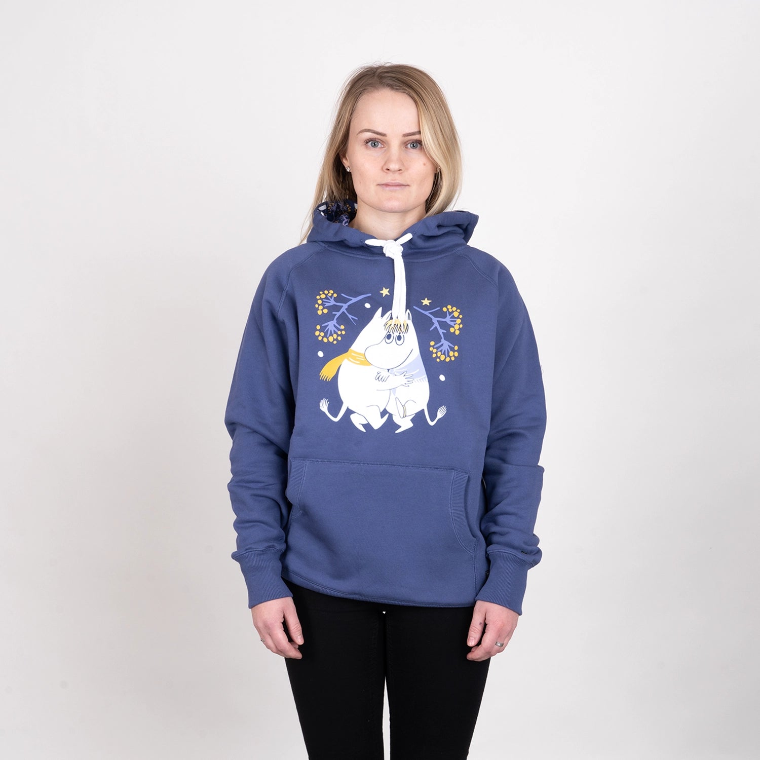 GREAT NORRLAND HOODIE - MUMIN  BLACK