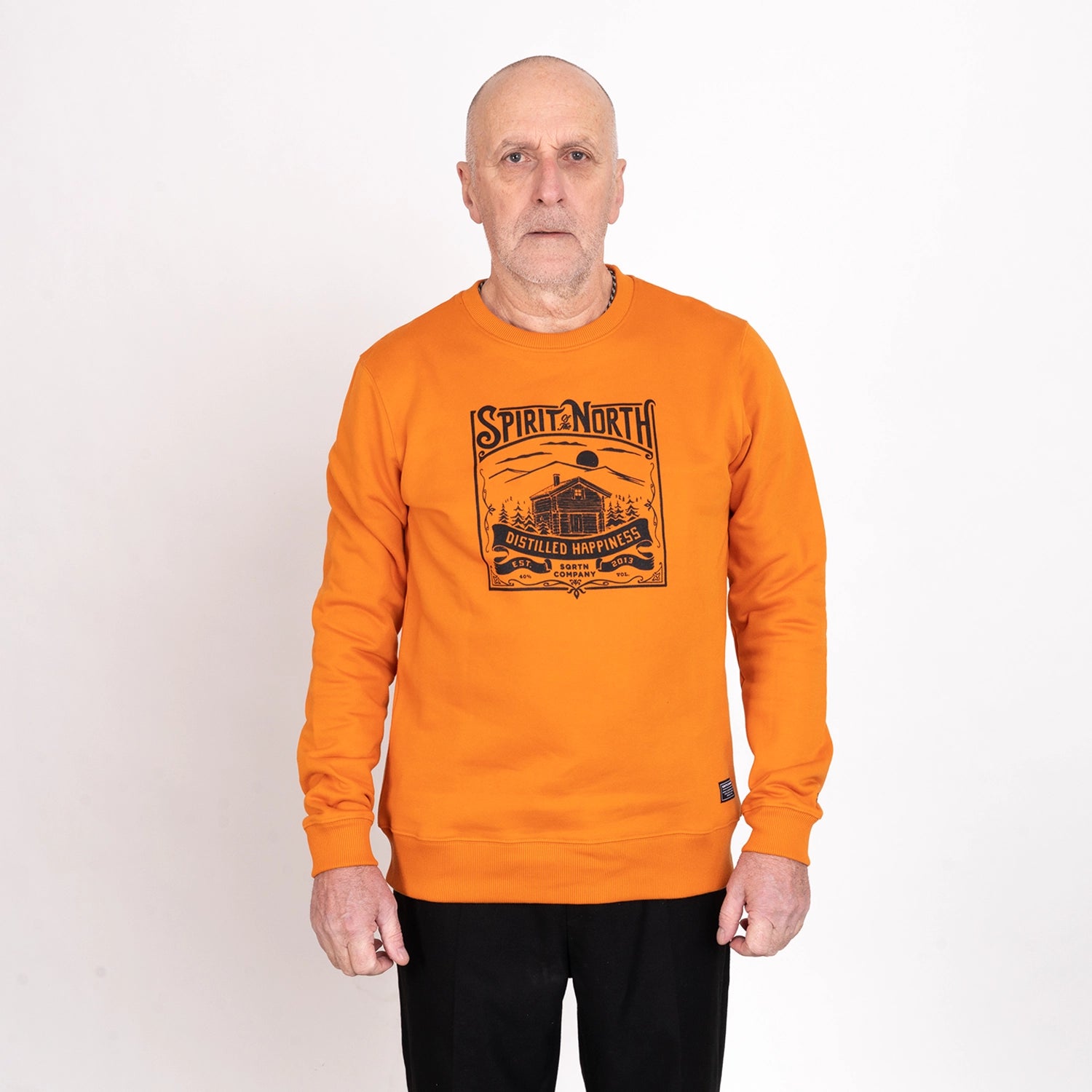 SPIRIT CREWNECK - ORANGE MAPLE