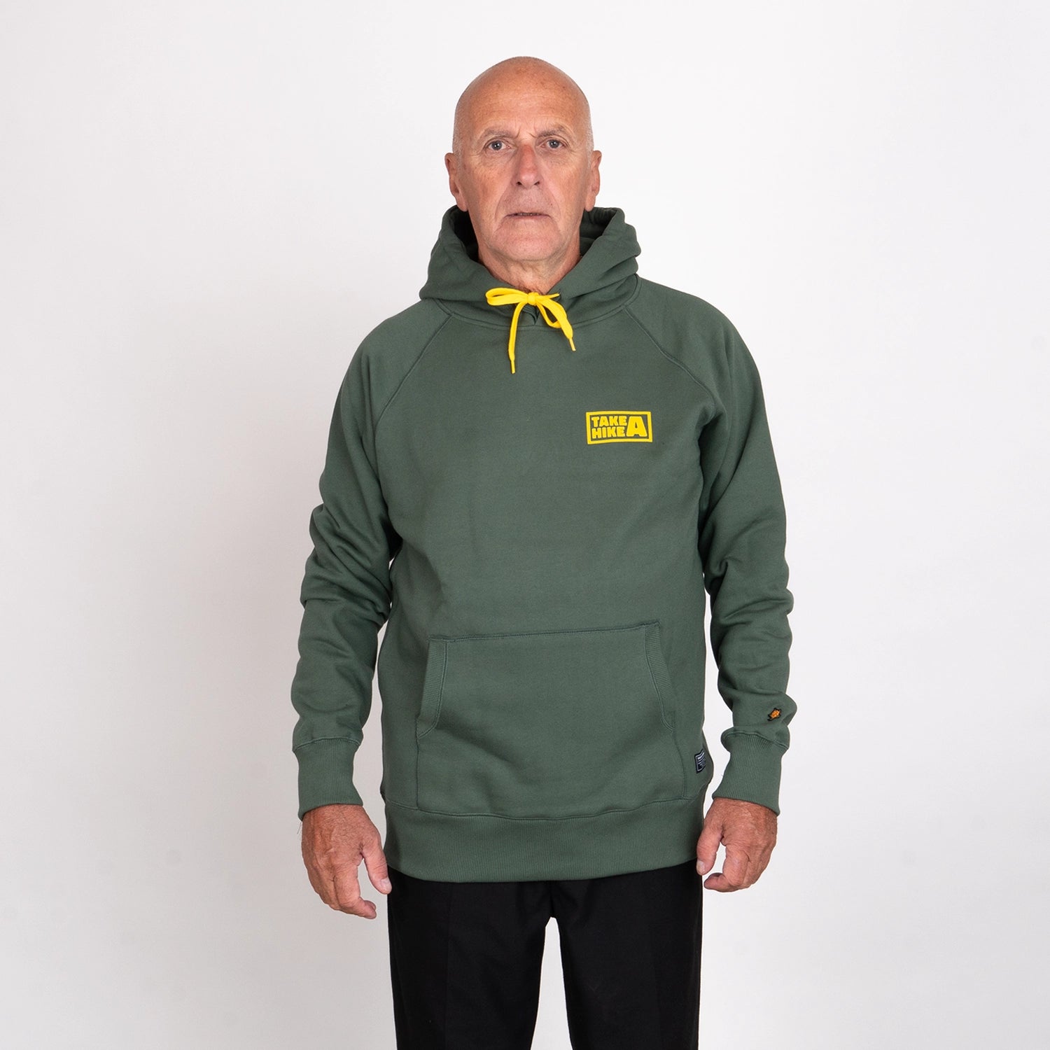TAKE A HIKE HOODIE - STONE OLIVE
