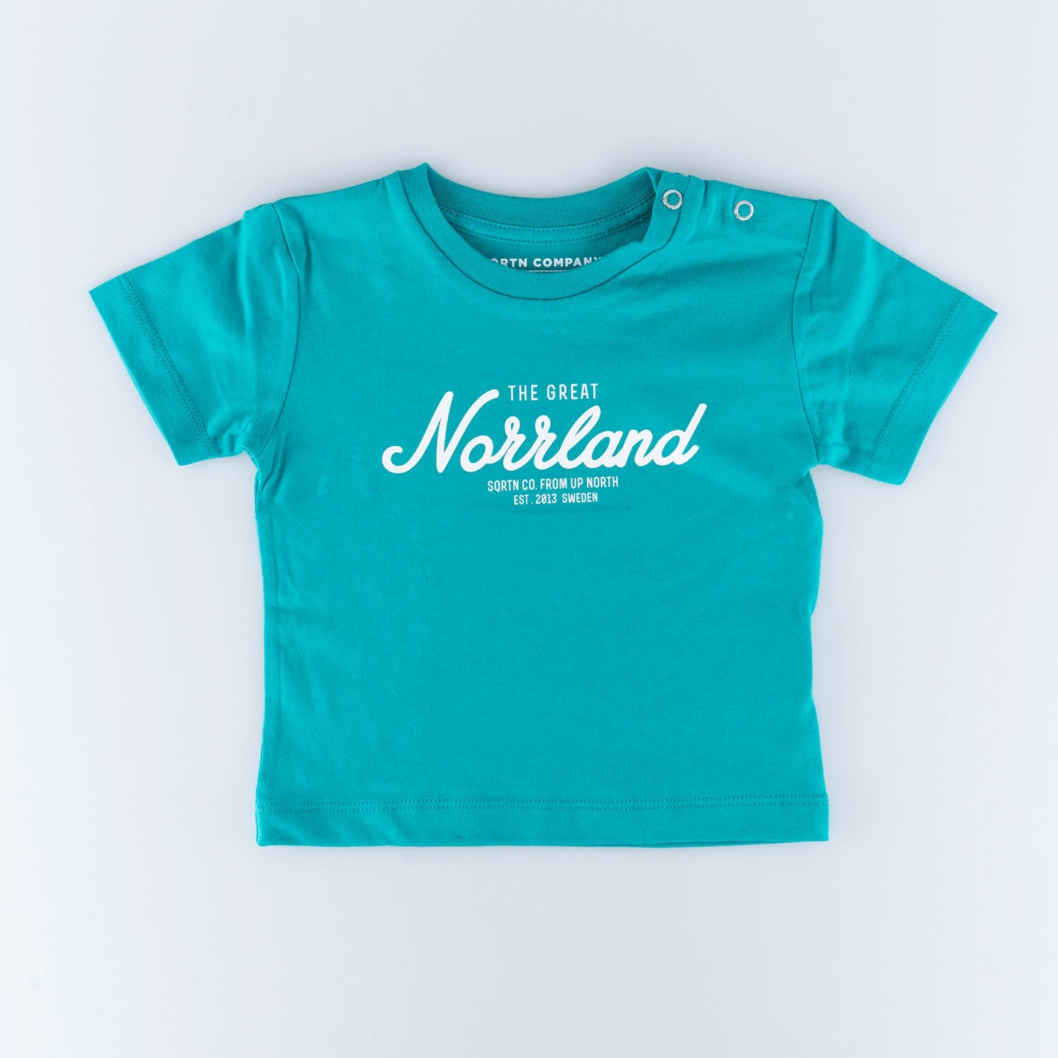 GREAT NORRLAND KIDS T-SHIRT - TROPICAL BLUE
