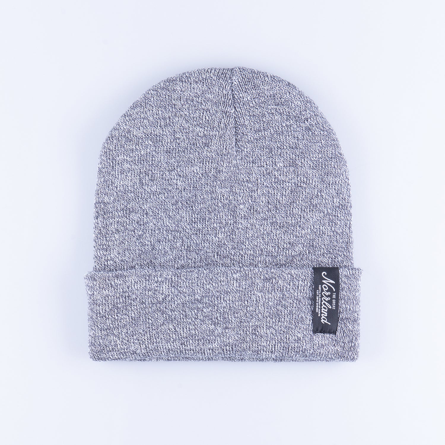 TGN PATCH BEANIE - LIGHT HEATHER