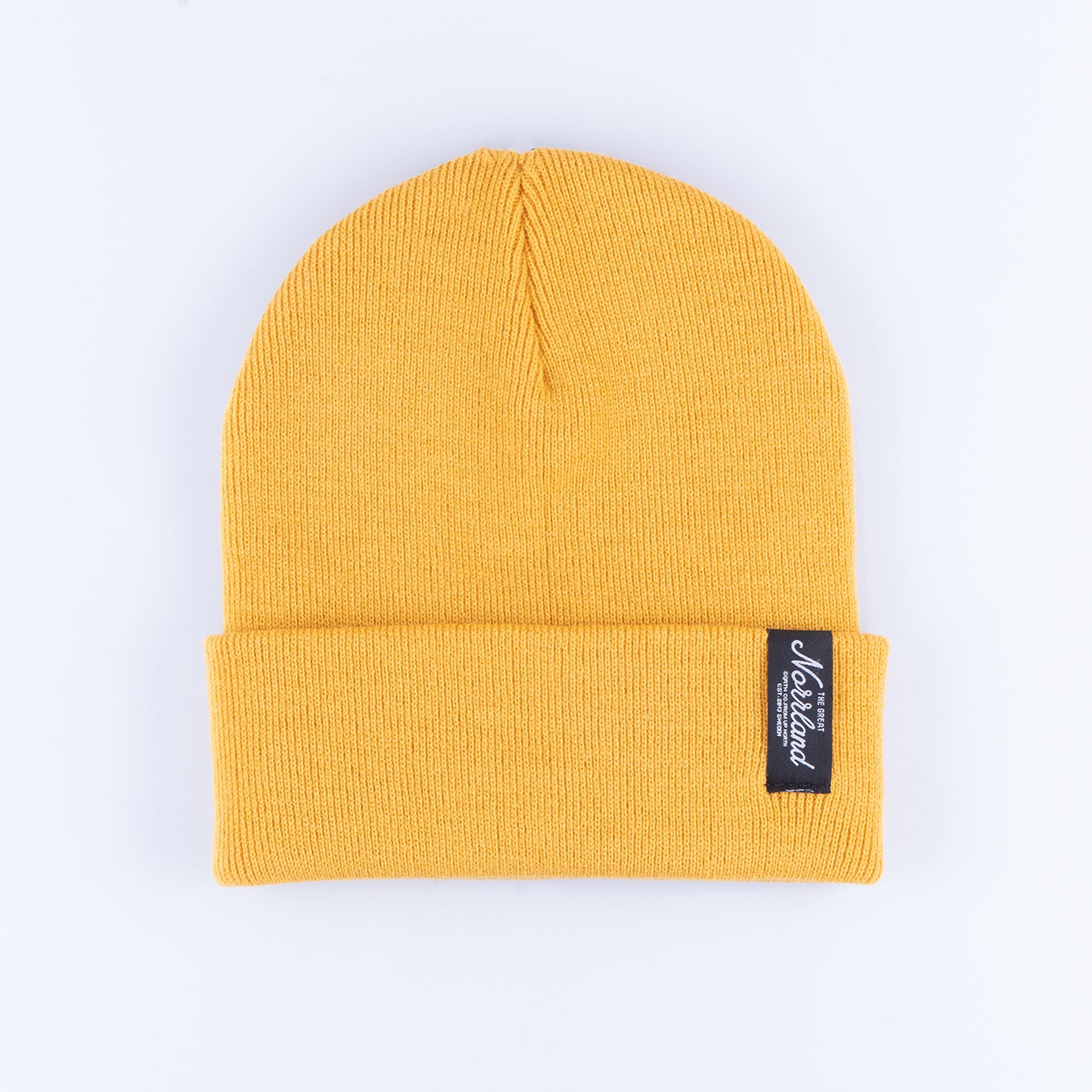 TGN PATCH BEANIE - MUSTARD