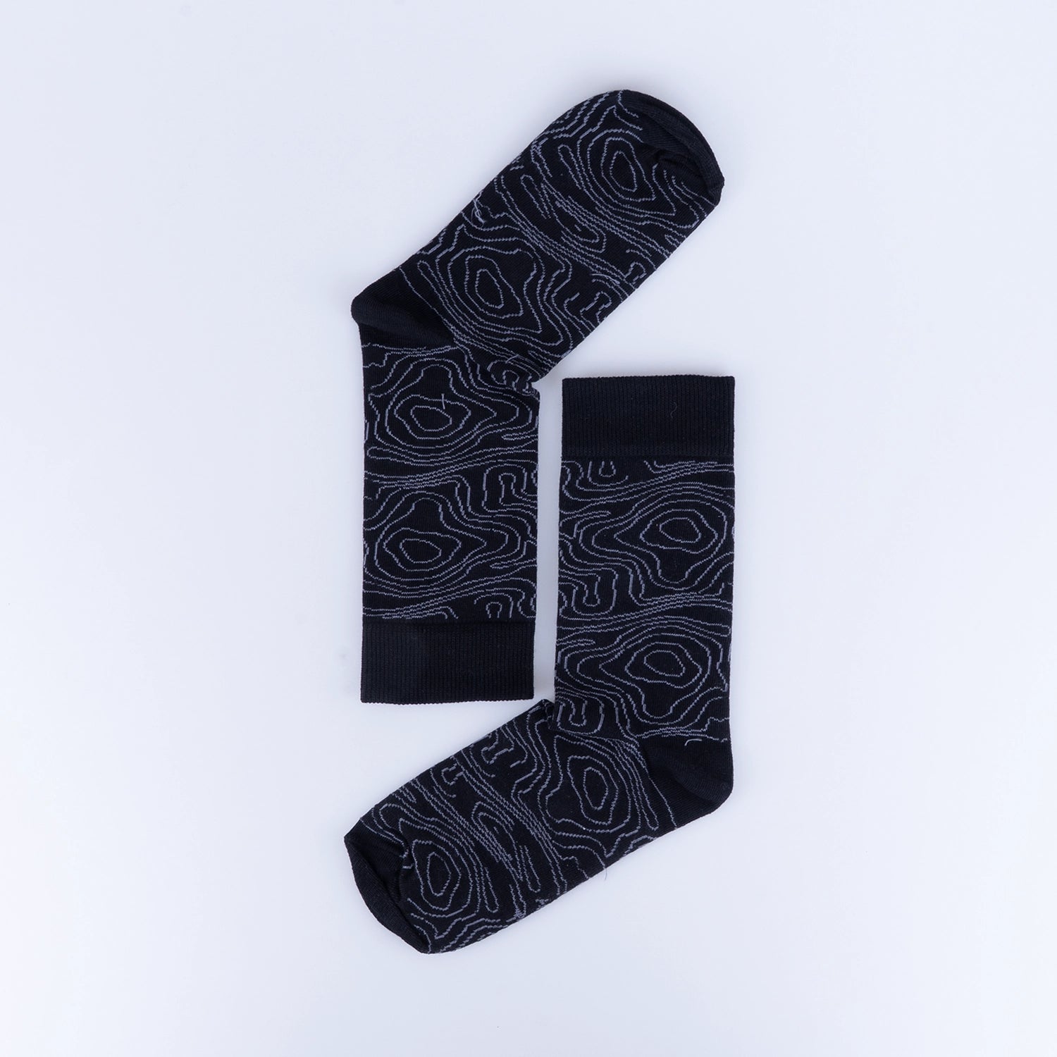 BOMULLSSTRUMPA - SHROOM BLACK