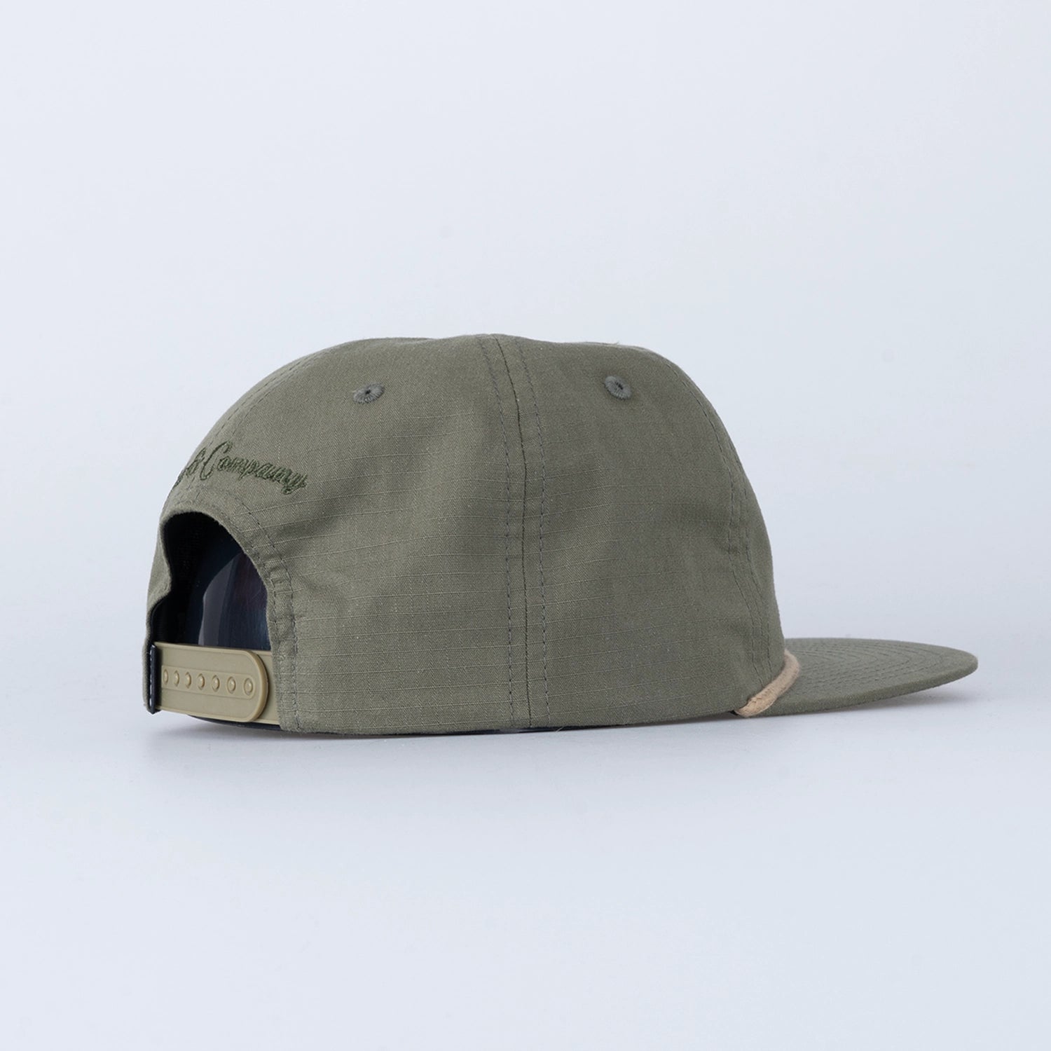 TROUT 6-PANEL CAP - OLIVE
