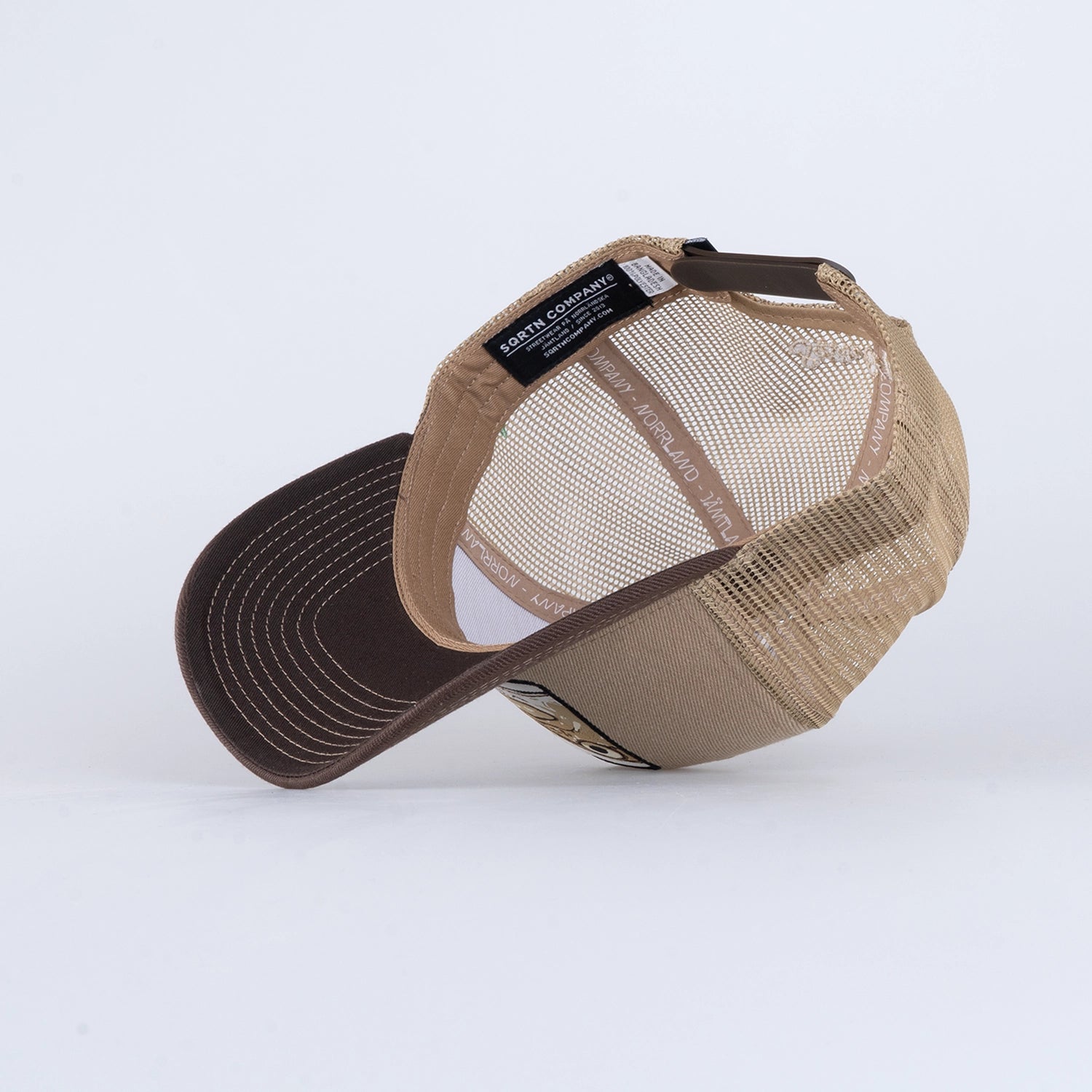 GÄDDA TRUCKER CAP - HOOKED KHAKI