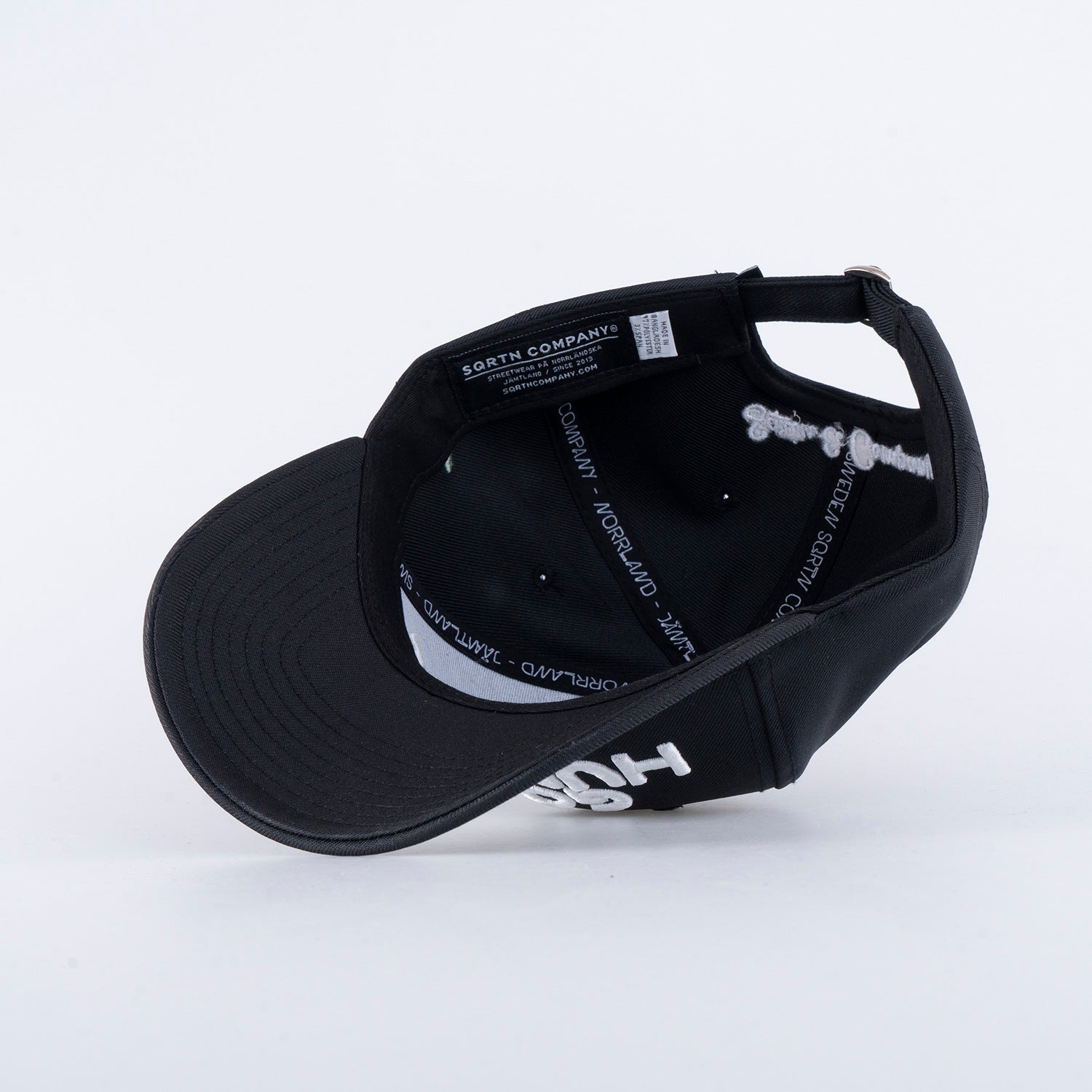 GONE HUNTING COMPACT CAP - HOOKED BLACK