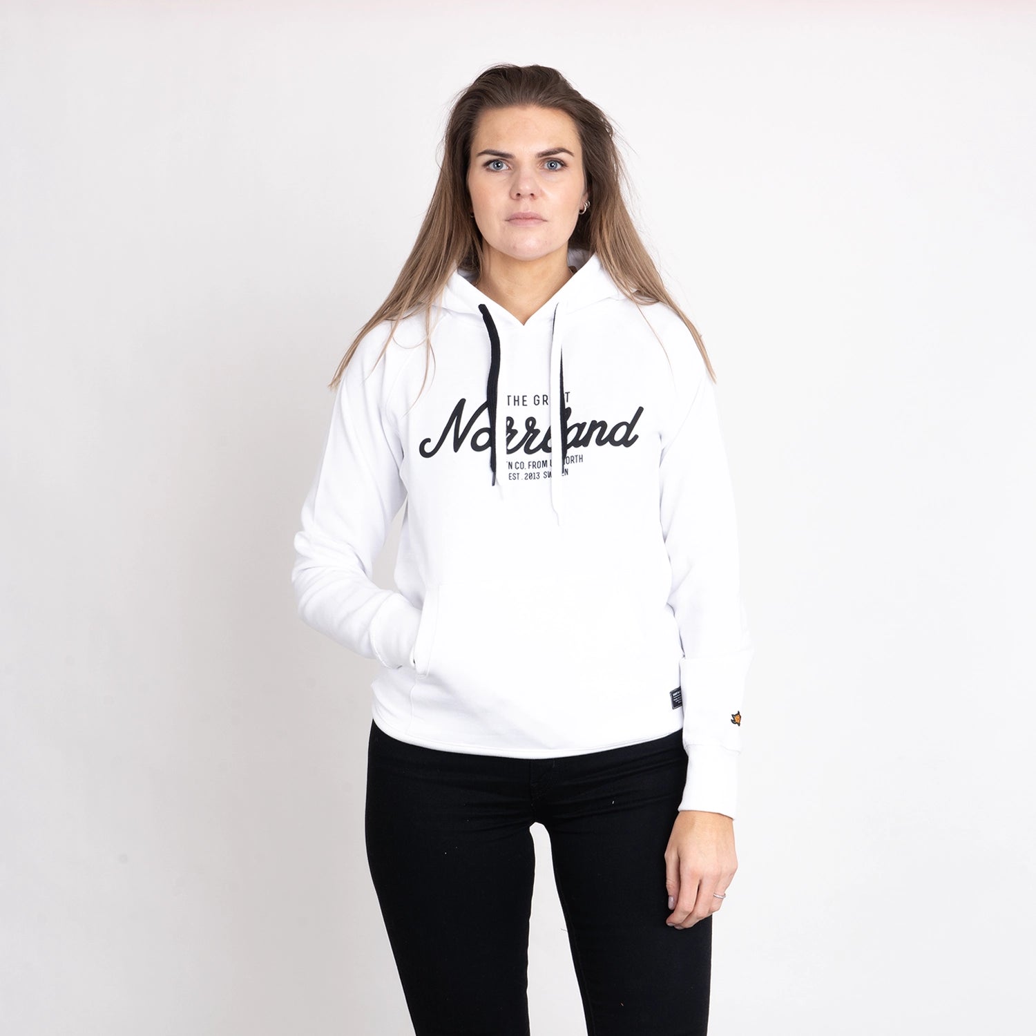 GREAT NORRLAND HOODIE - WHITE