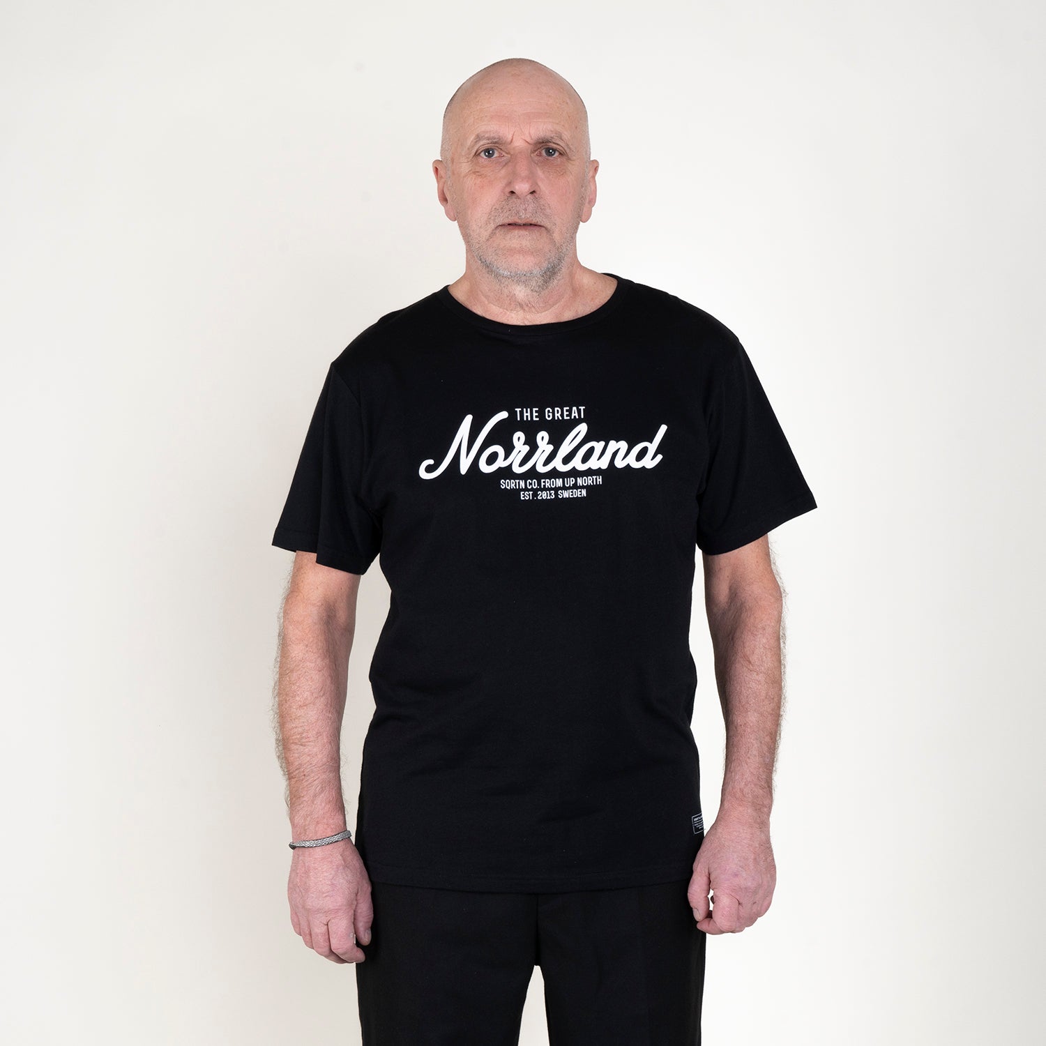 GREAT NORRLAND T-SHIRT - BLACK