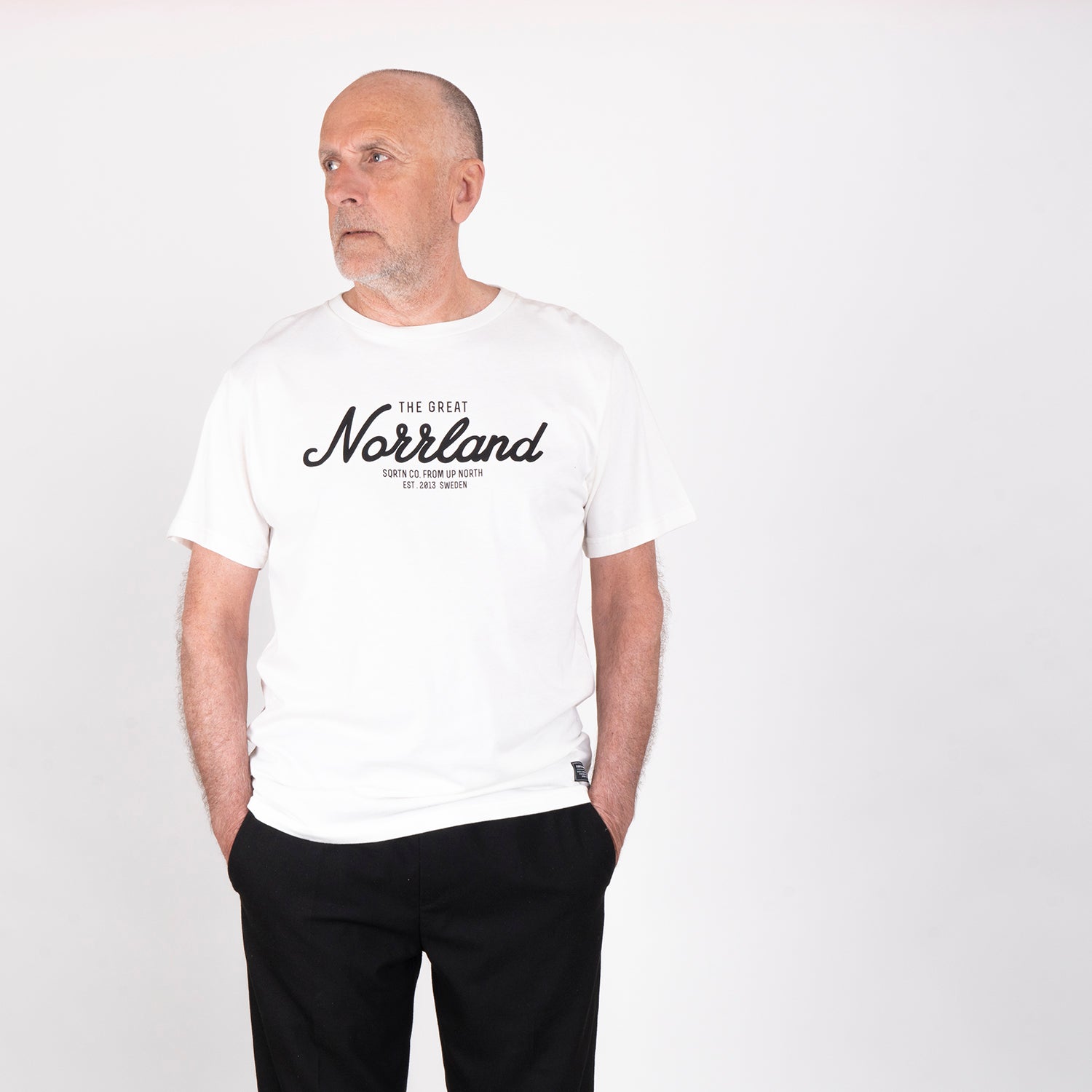 GREAT NORRLAND T-SHIRT - WHITE
